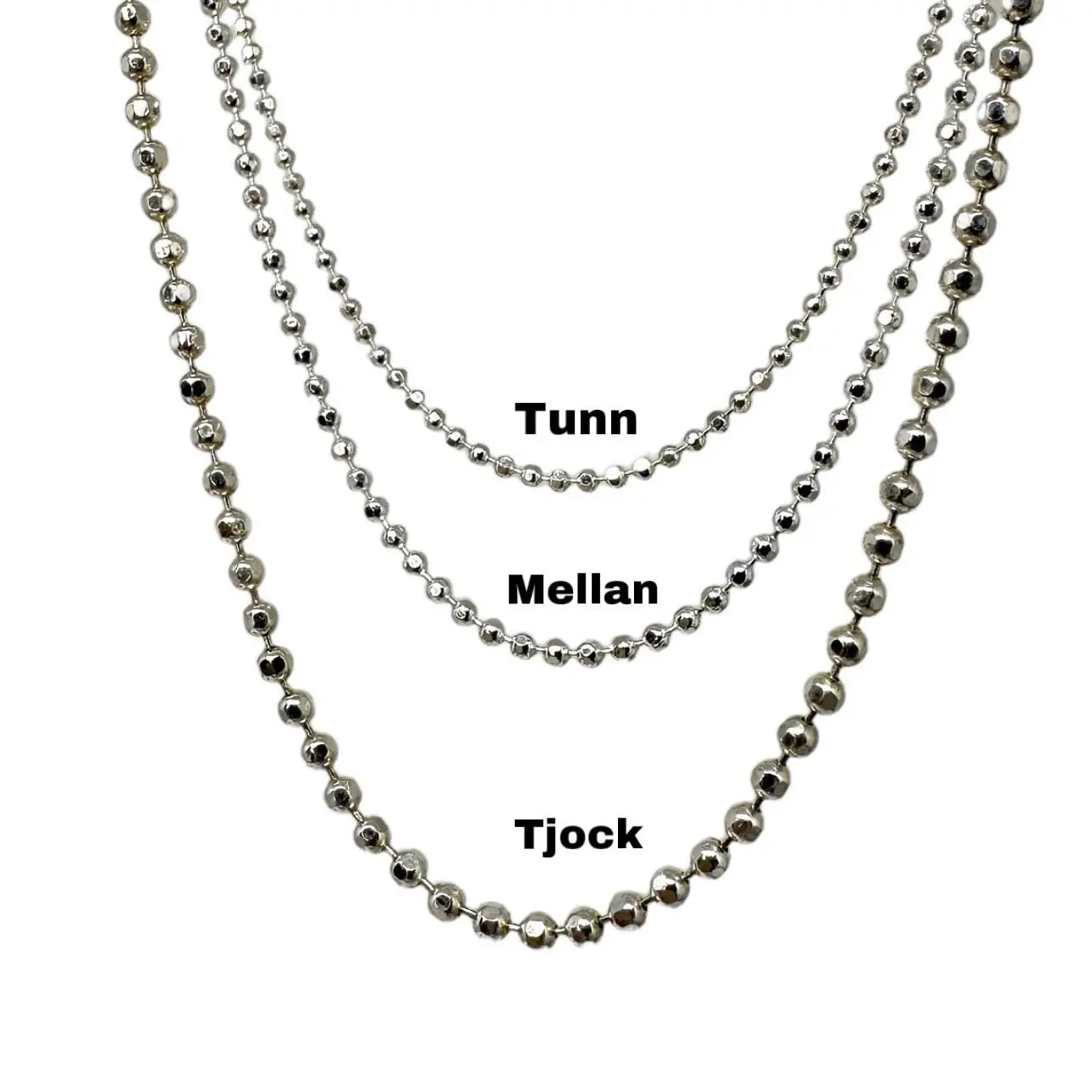 Fasettslipad kulkedja - L8Hasselblad