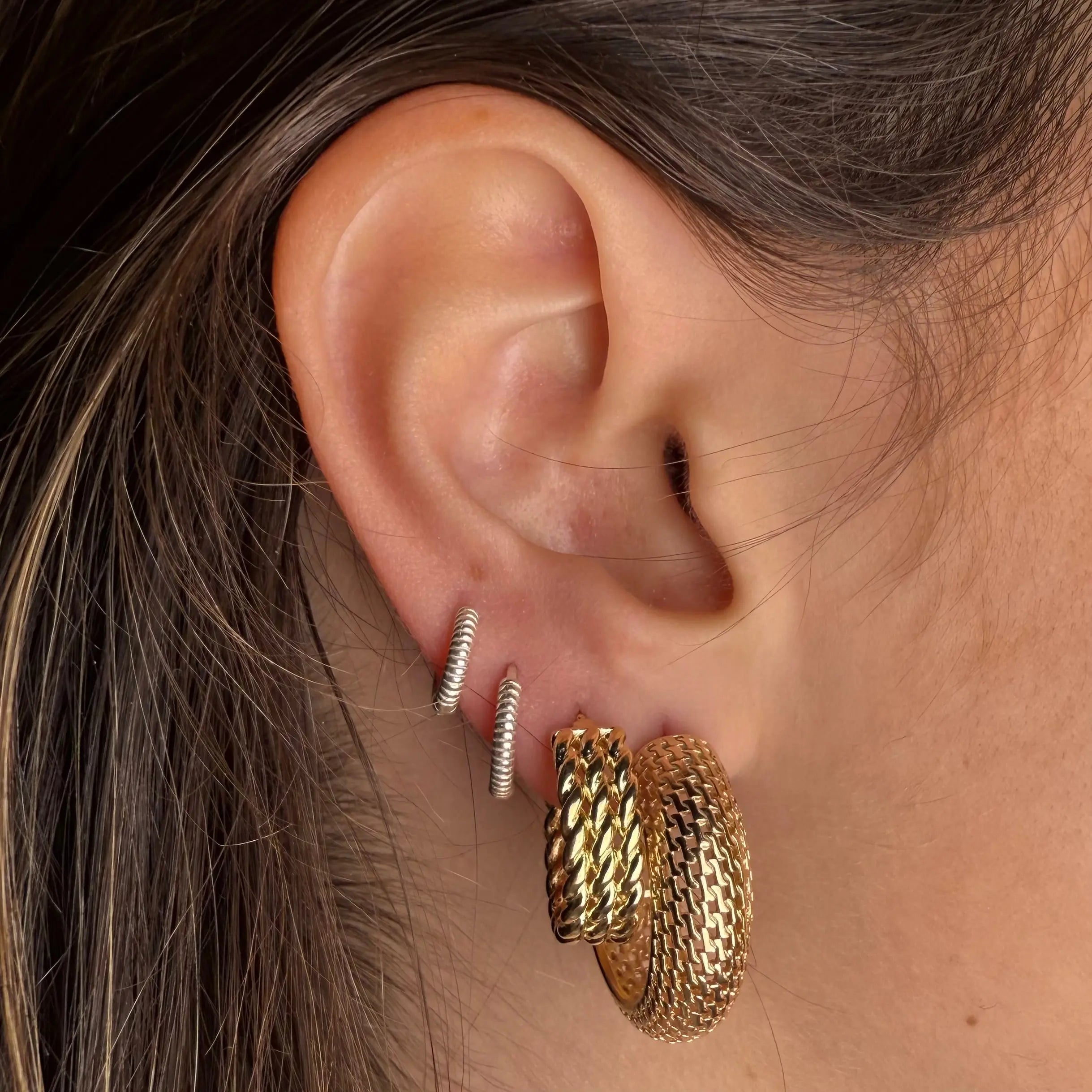 Flätade hoops - L8Hasselblad