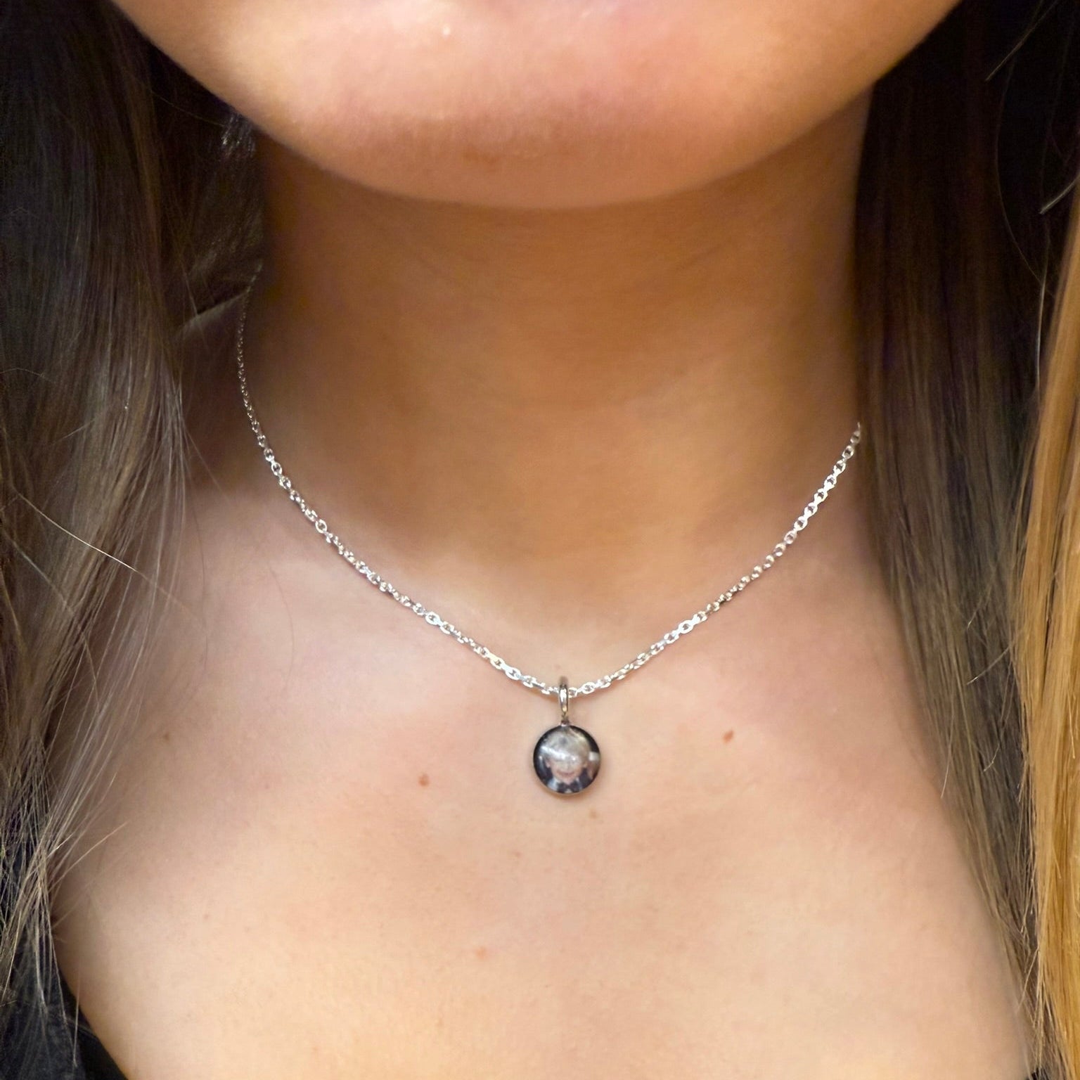 Fotoberlocker i Silver (Personliga) L8Hasselblad