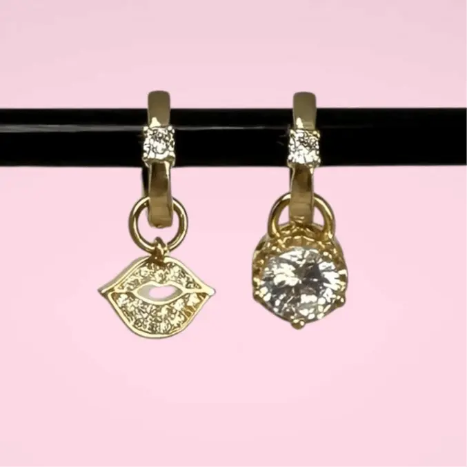 Golden kiss - guldörhänge - L8Hasselblad