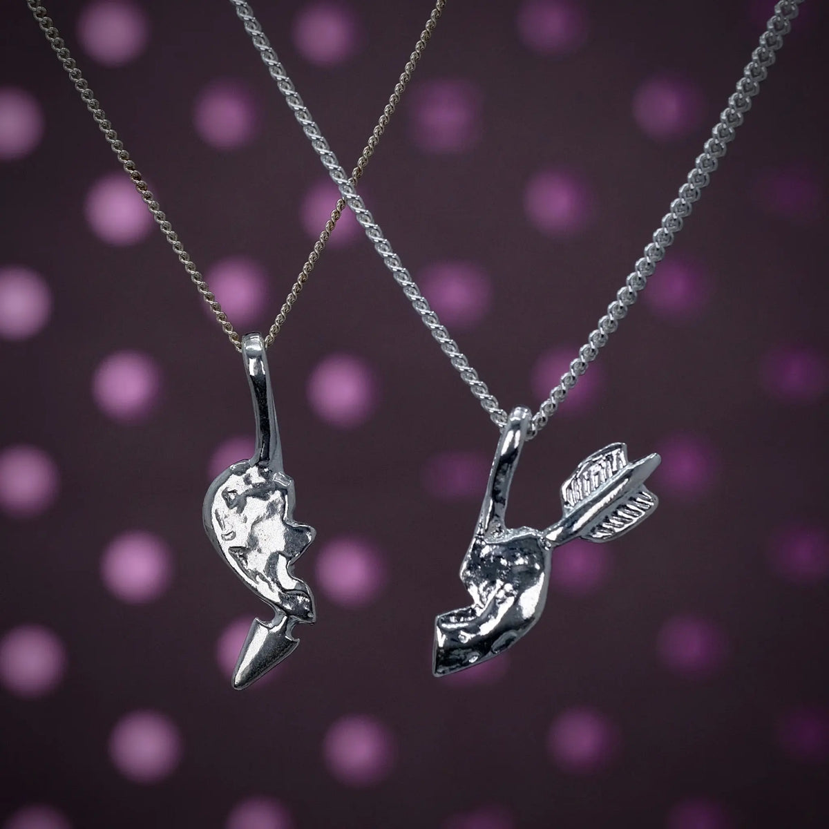 Half Smashed Heart - Halsband L8Hasselblad