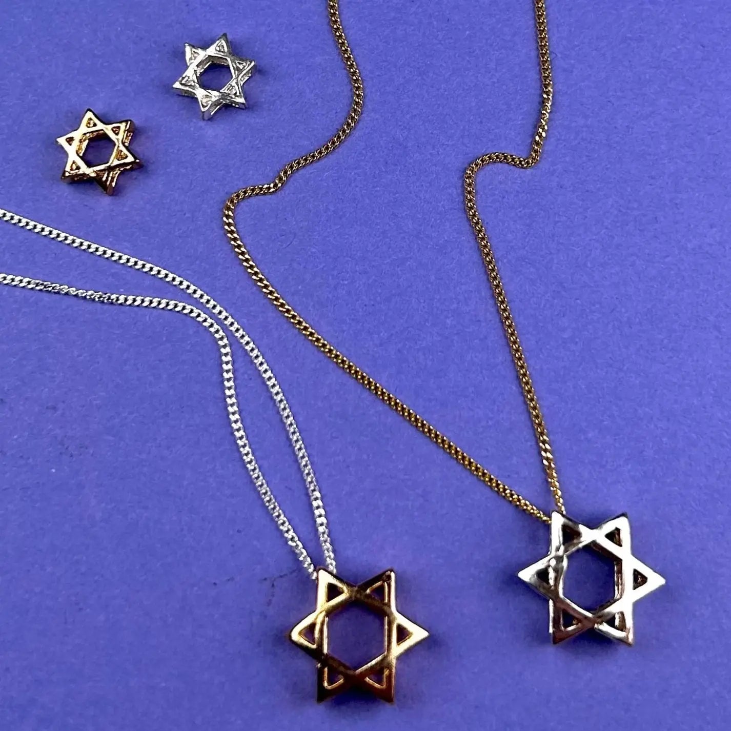 Halsband - 3D Davidsstjärna - L8Hasselblad