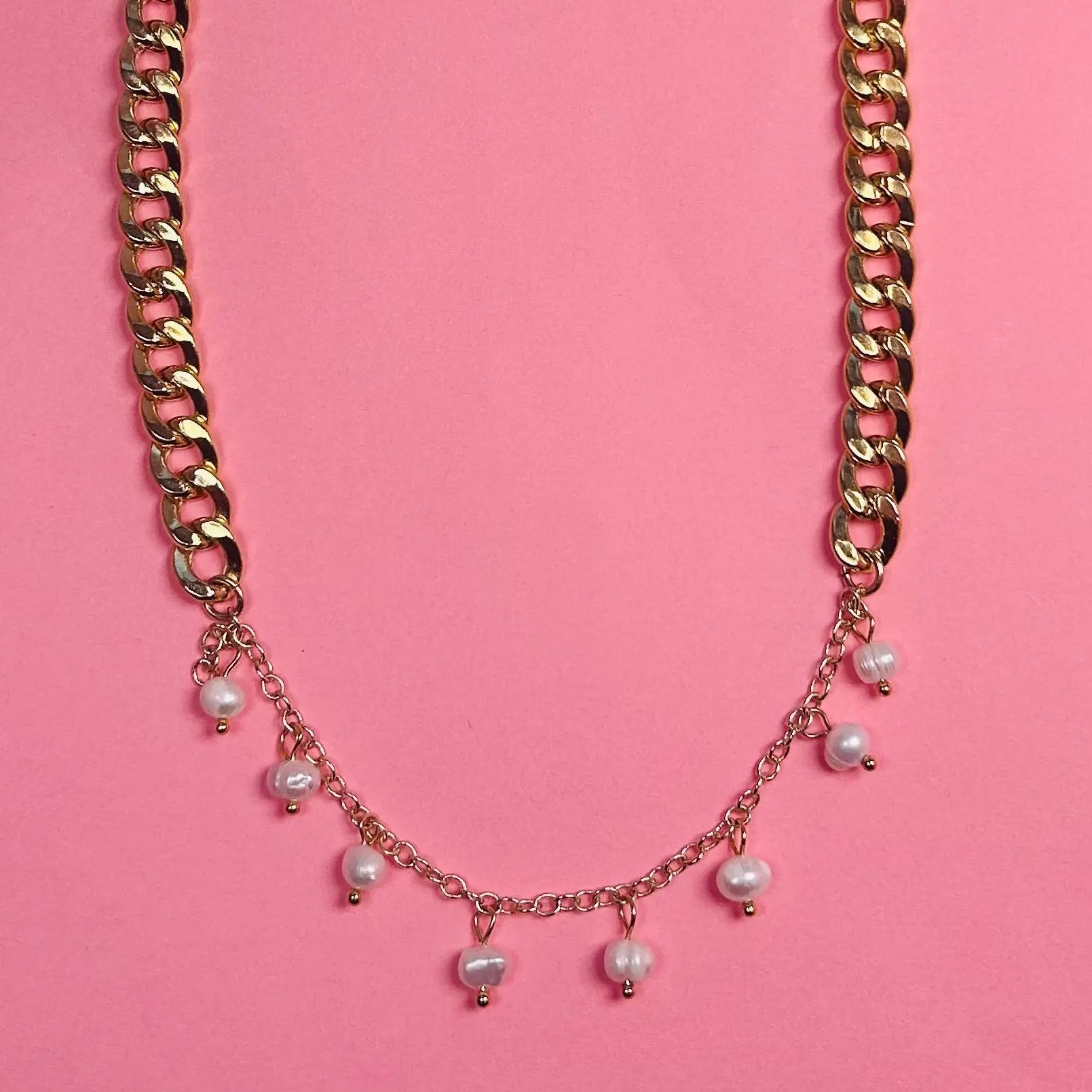 Halsband - Chunky mini pearl - L8Hasselblad