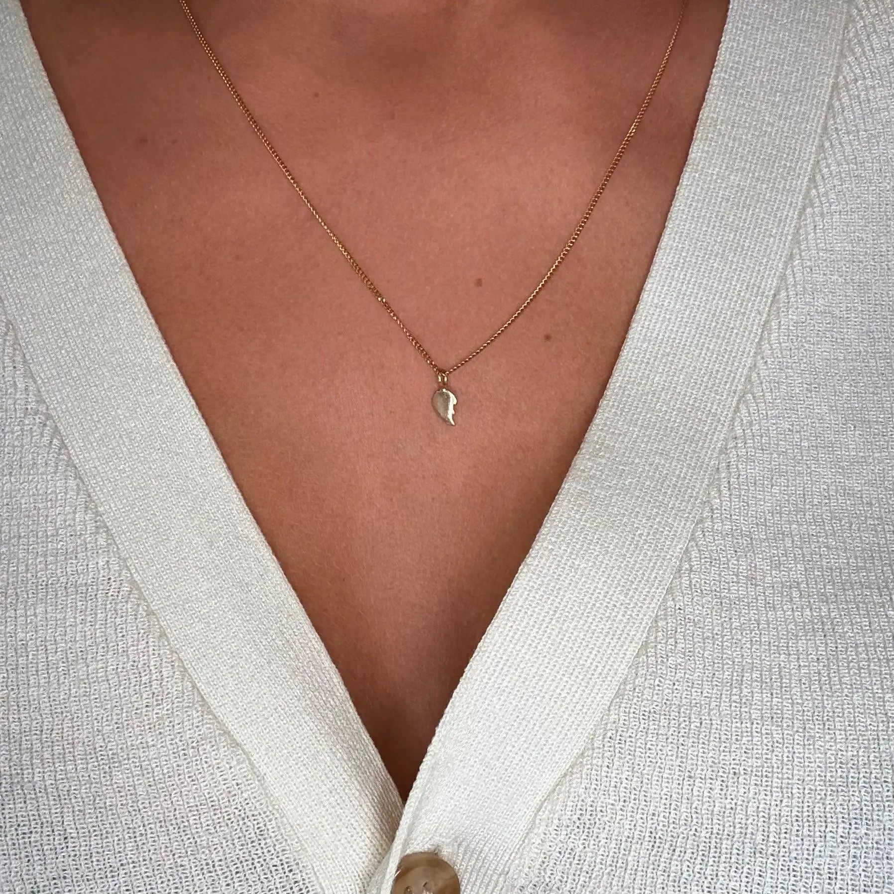 Halsband - Minihjärthalvor - L8Hasselblad