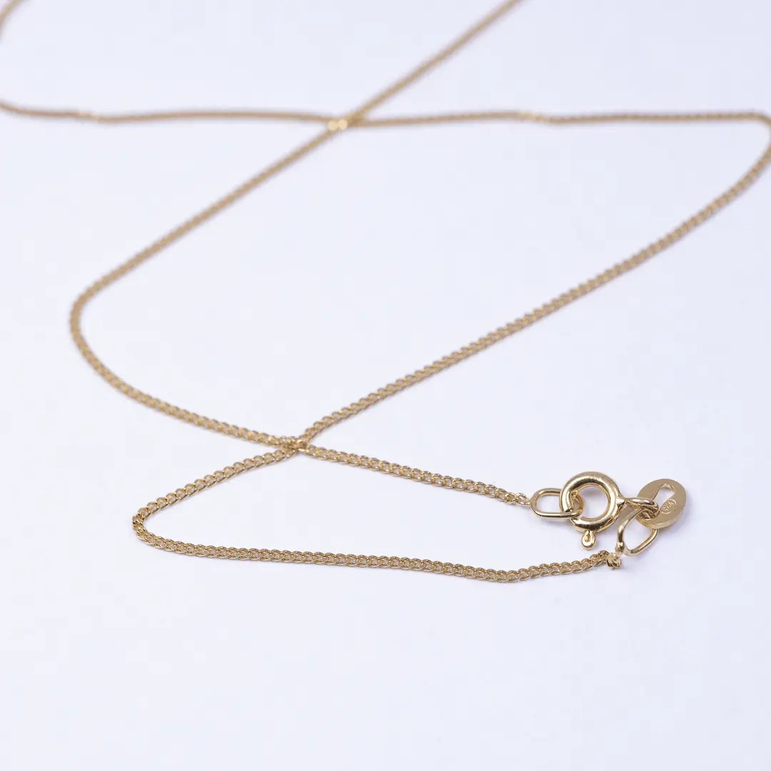 Halskedja pansar - gulddoublé - L8Hasselblad