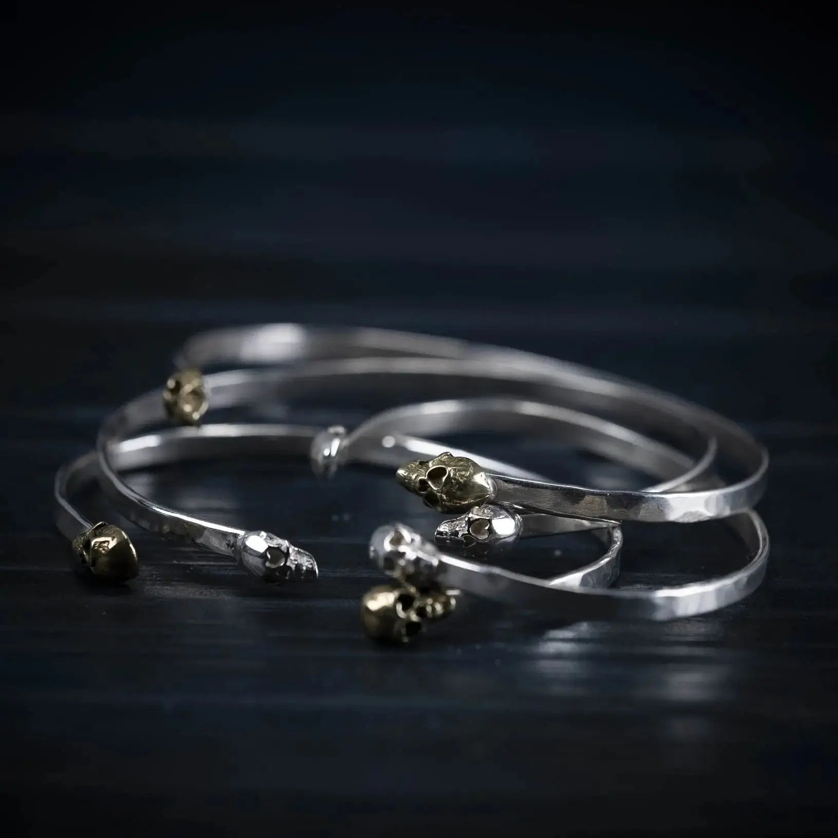 Heart scull- Stelt armband L8Hasselblad