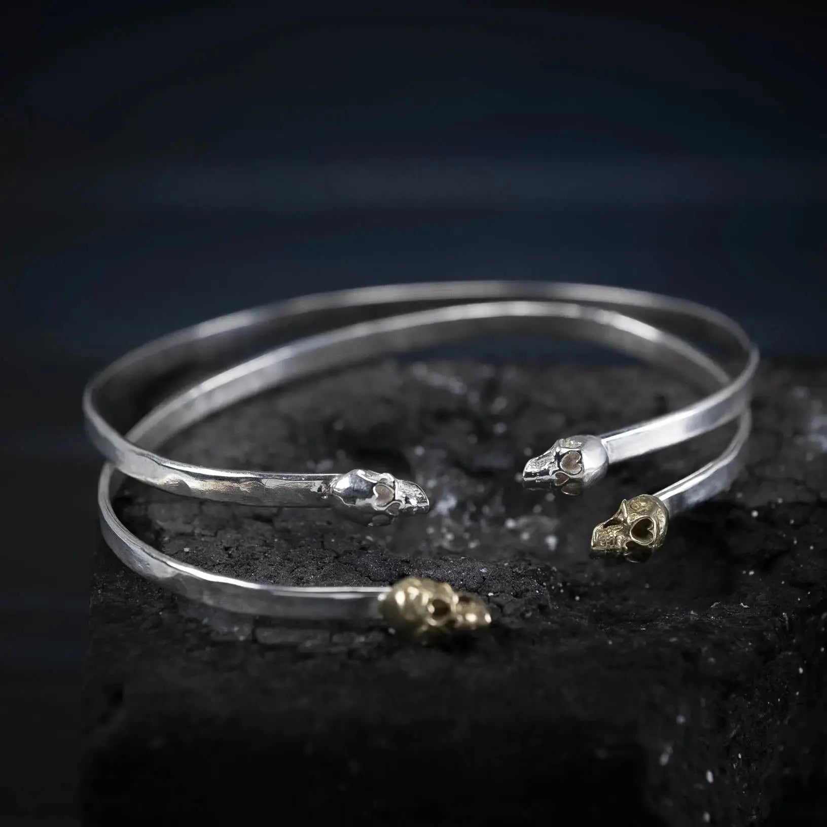 Heart scull- Stelt armband L8Hasselblad