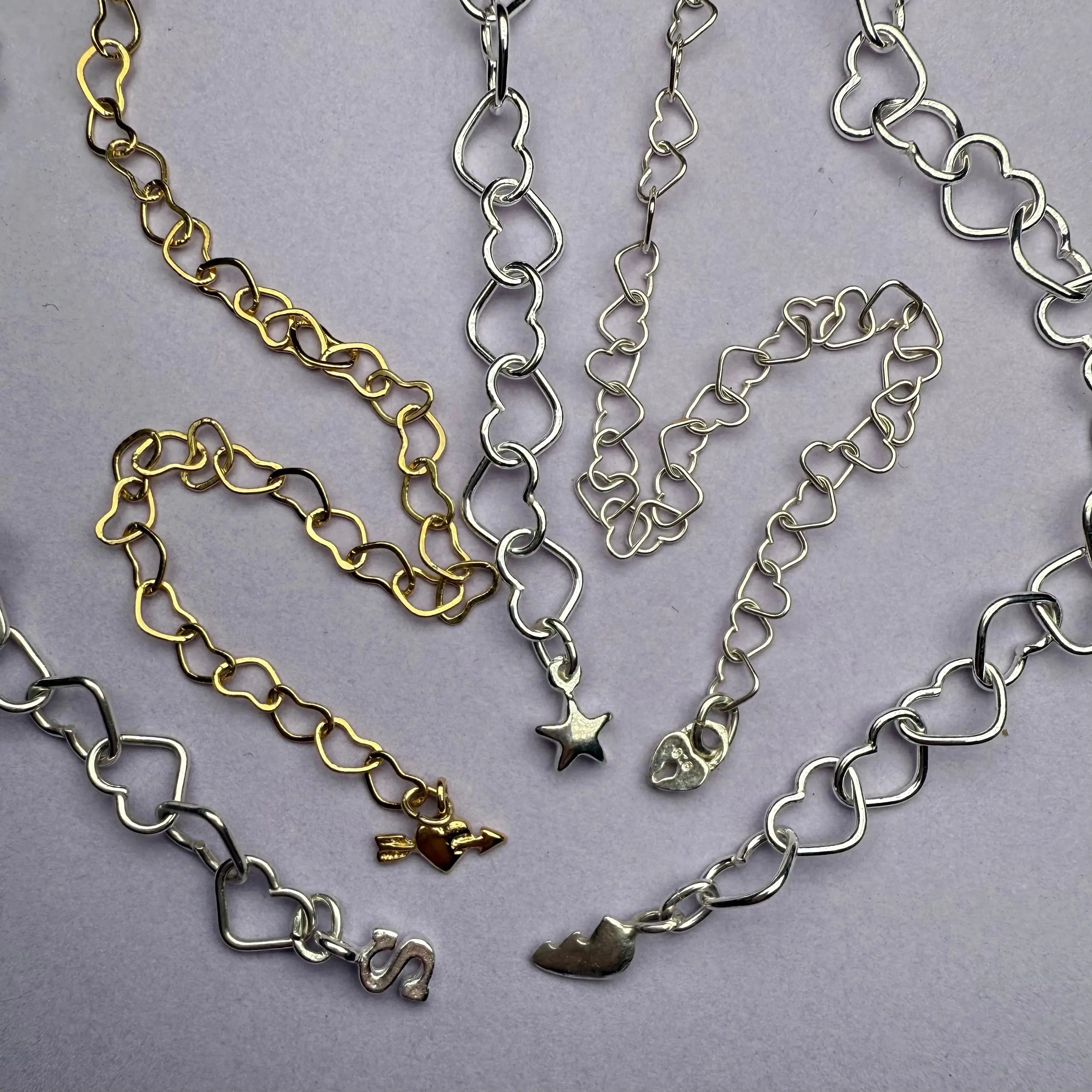 Hjärtlänk armband - L8Hasselblad