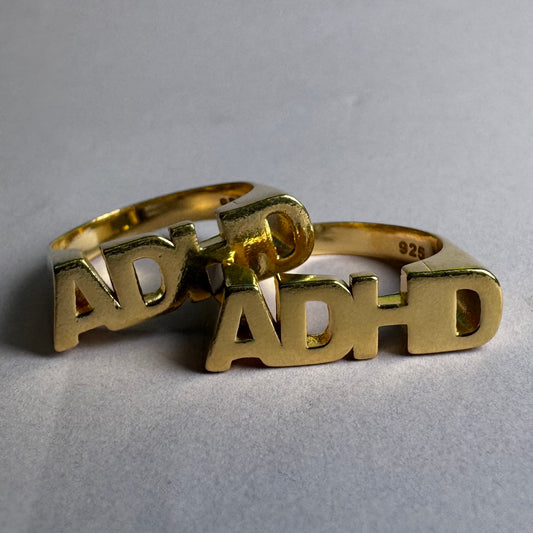 Ring - ADHD guld