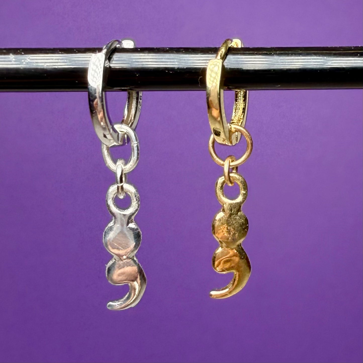 NOT READY, picture and price? - Earring - Light Hoops with Structure