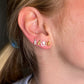 Stud earring - Buddha &amp; Ohm