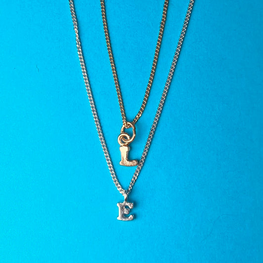 Necklace - Small letter