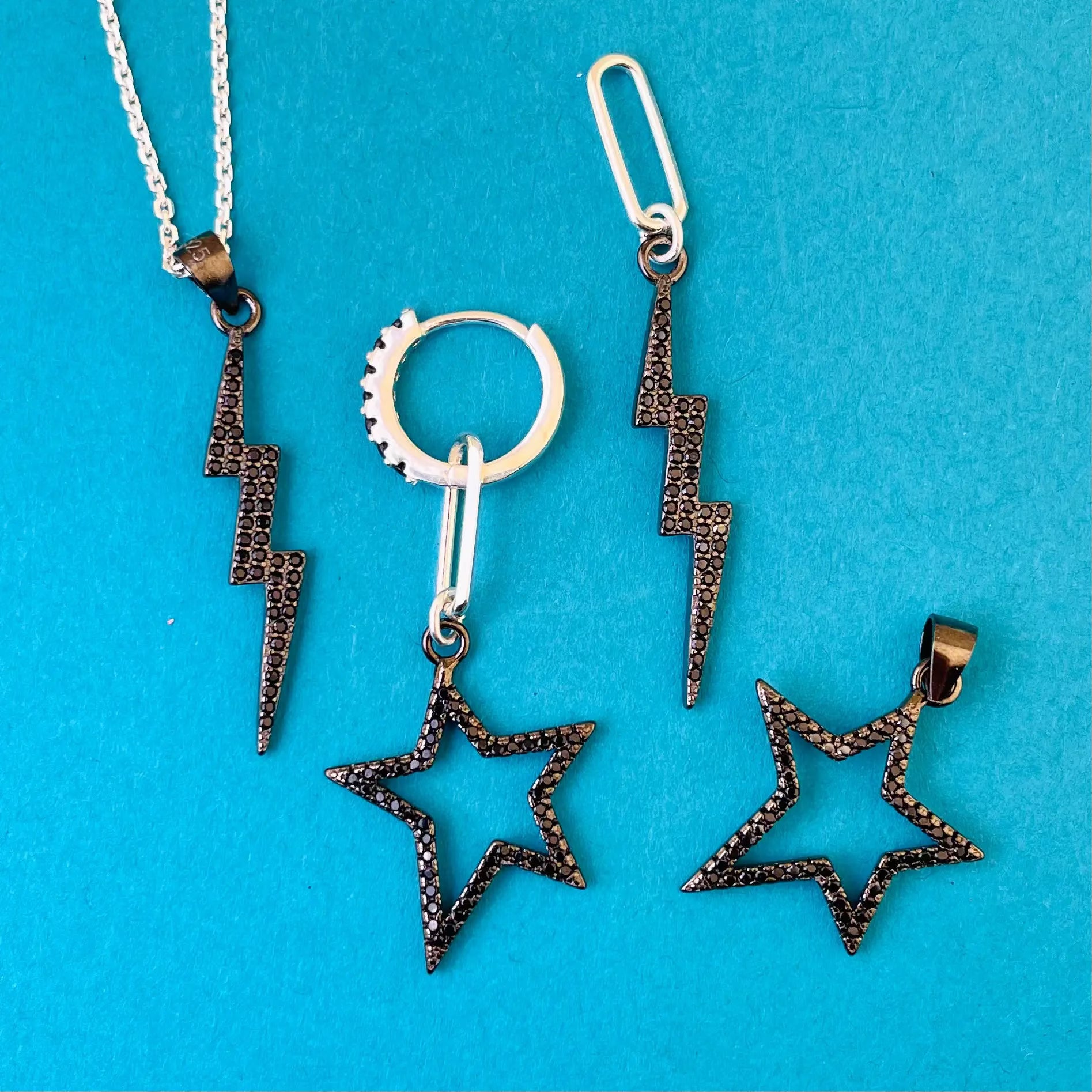 Berlock - Rockstar svart L8Hasselblad