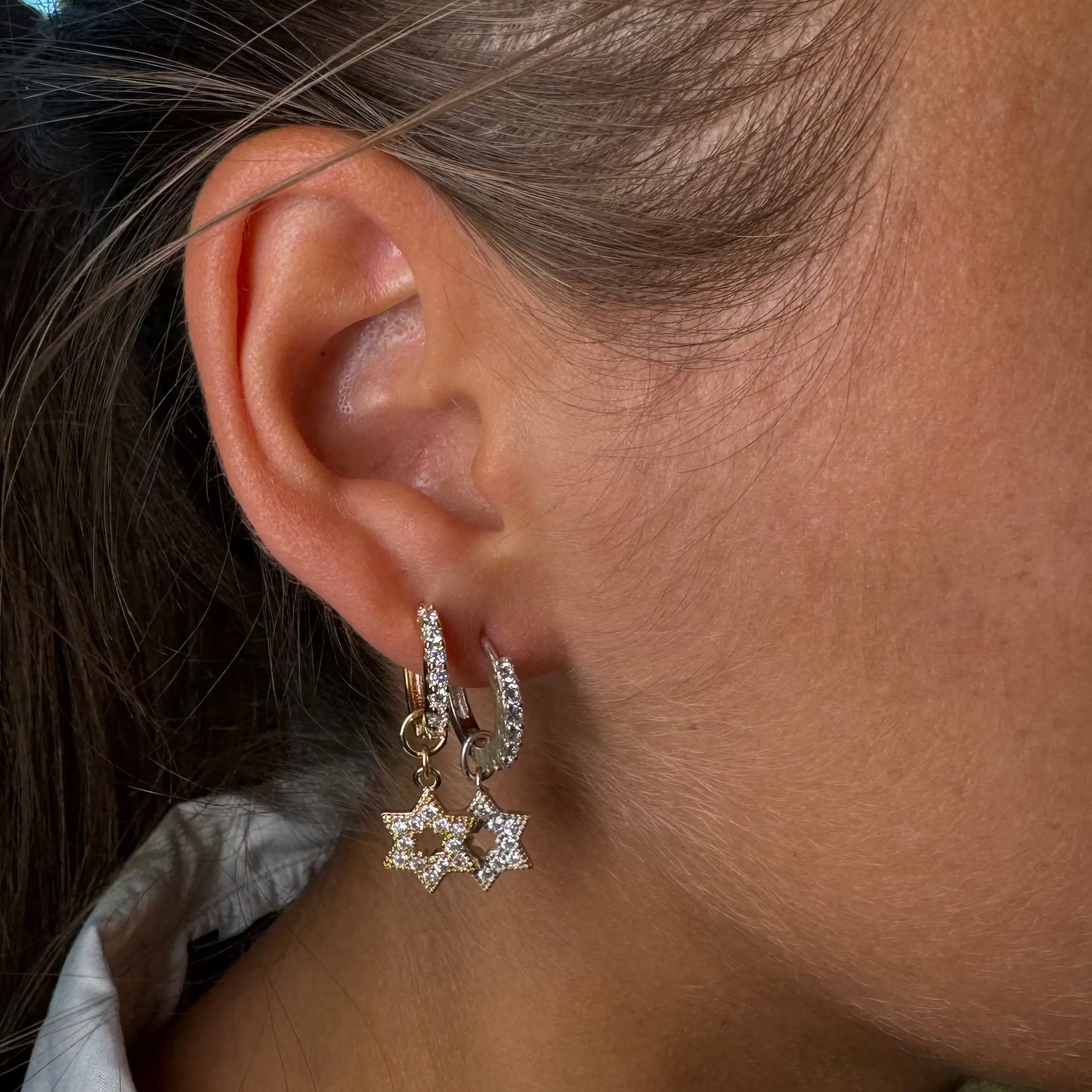 Berlock - Glittriga davidsstjärnor L8Hasselblad