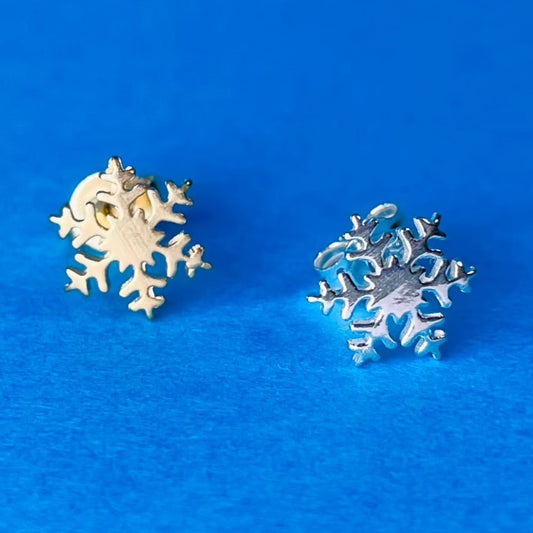 Stud earring - Snowflake