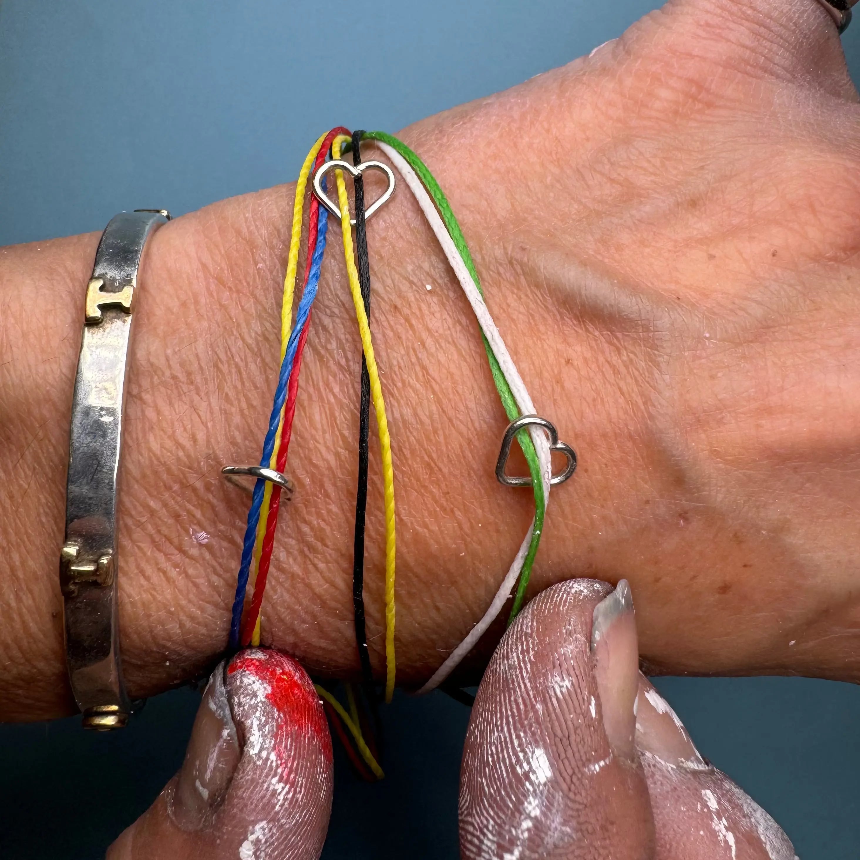 Trådarmband olika lag L8Hasselblad