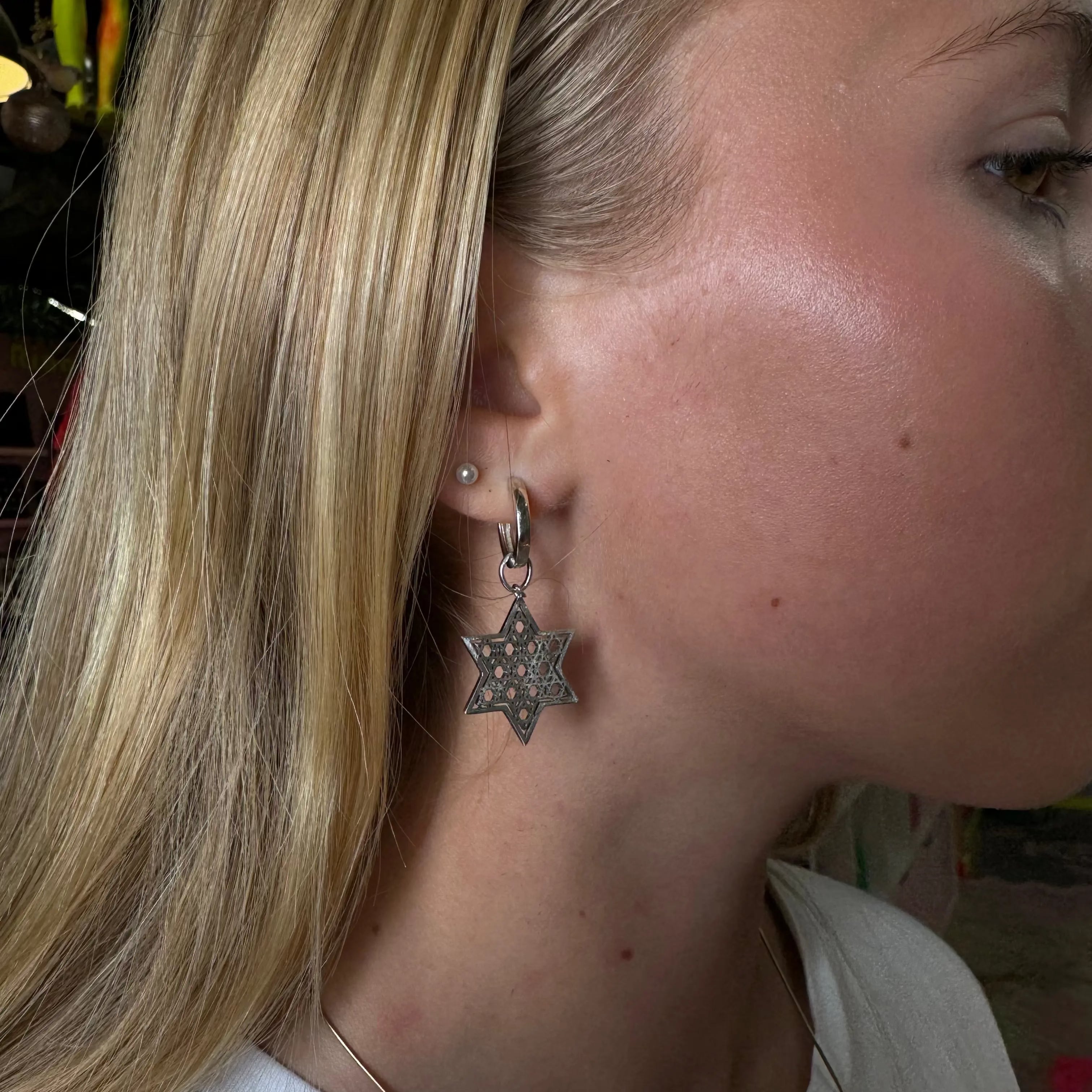 Berlock - Ifylld davidstjärna L8Hasselblad