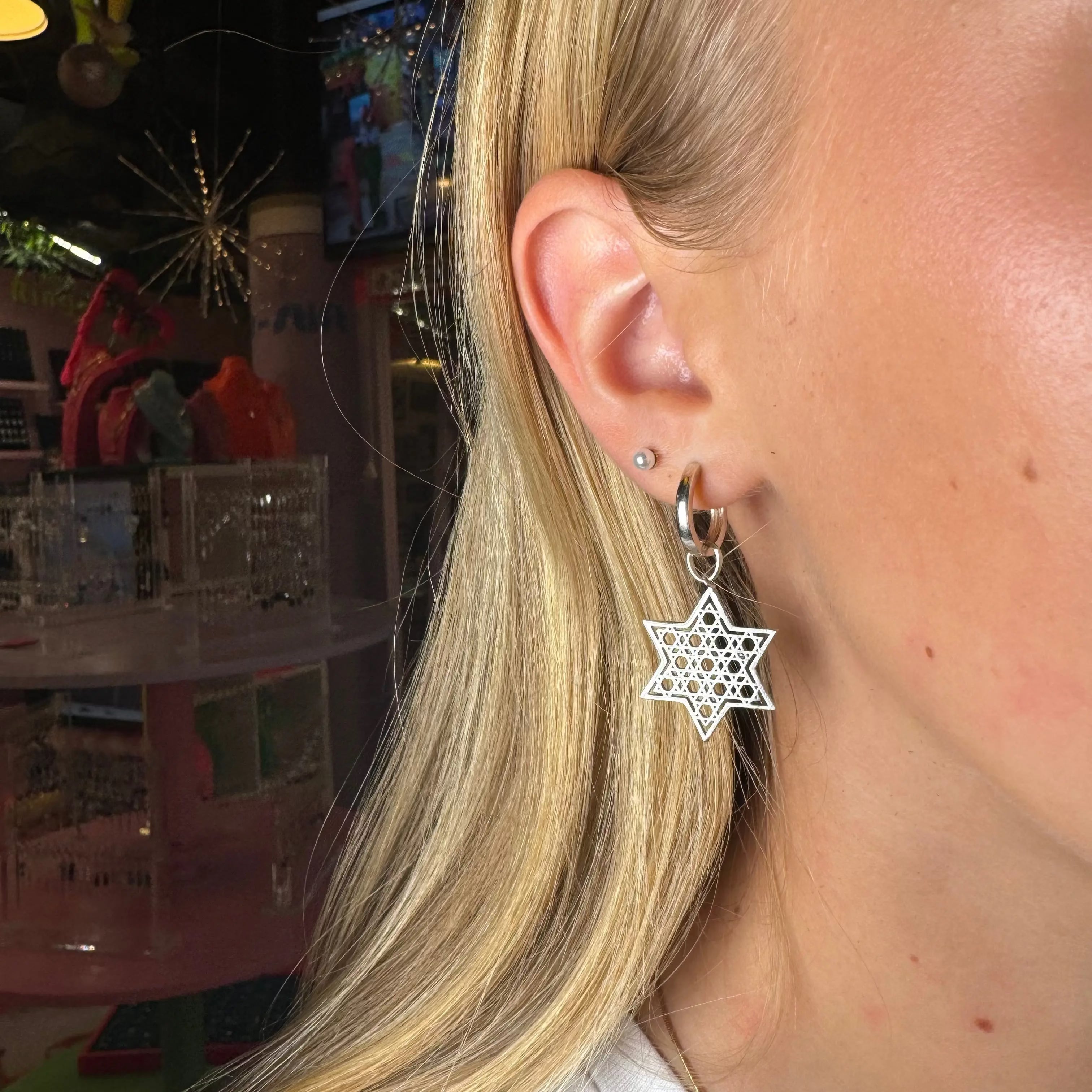 Berlock - Ifylld davidstjärna L8Hasselblad