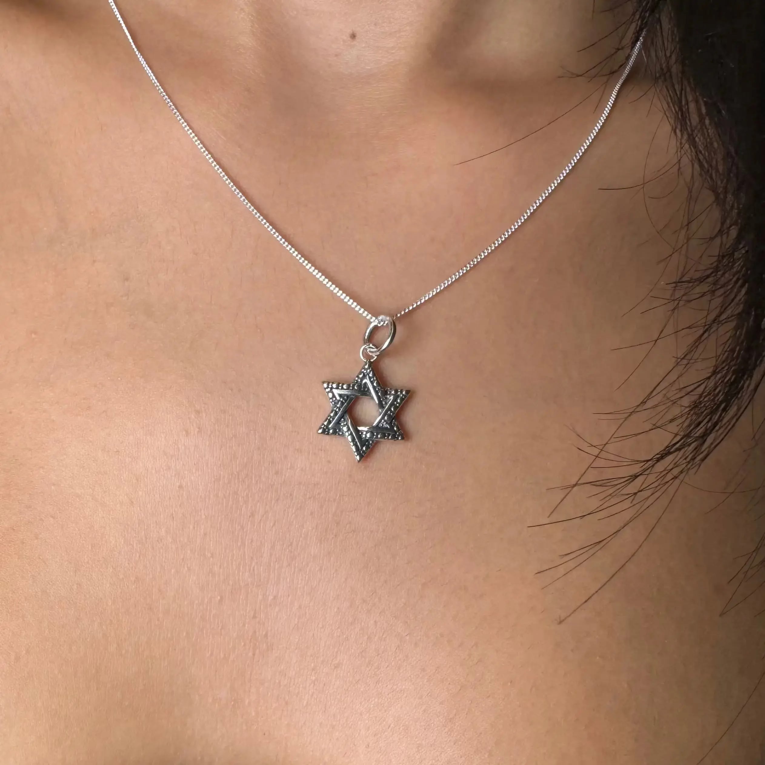 Berlock - Detaljerad davidstjärna L8Hasselblad