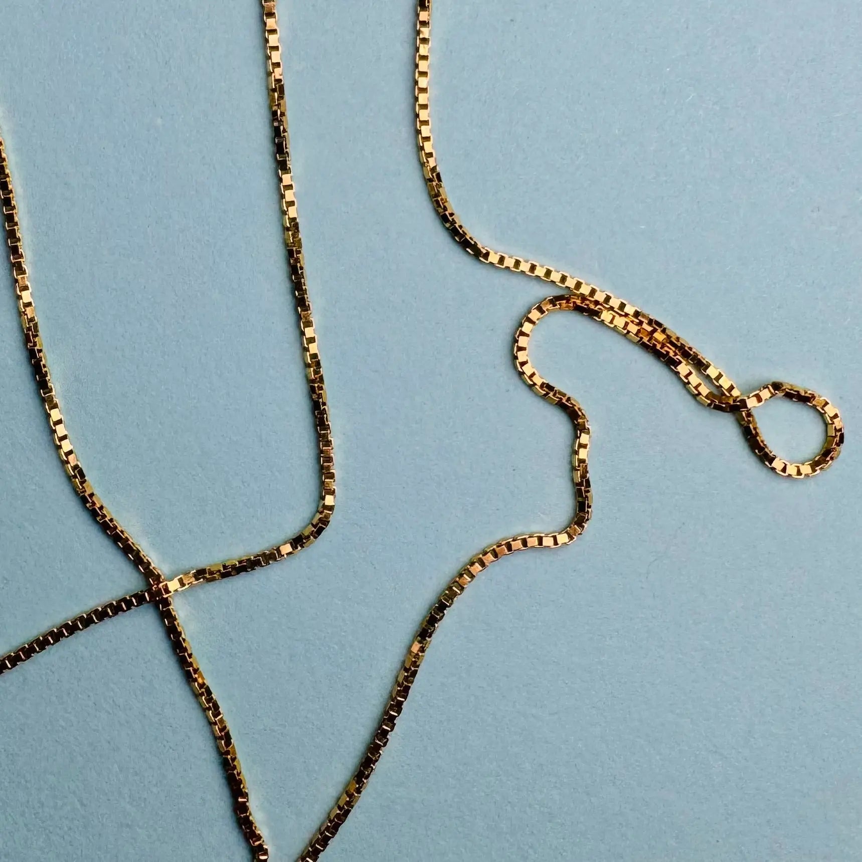 Kedja - Guldpläterad venezia - L8Hasselblad