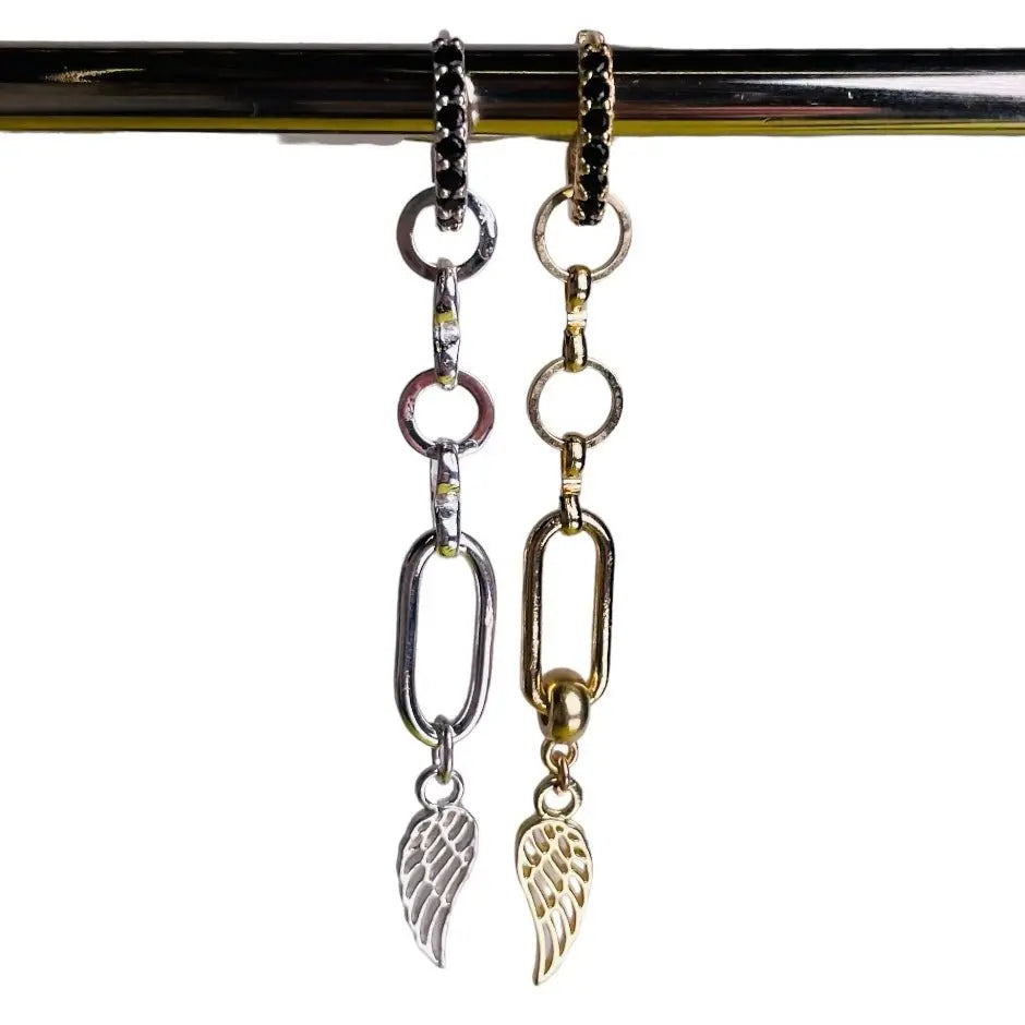 Långt Örhänge - Ihåliga Vingar - L8Hasselblad