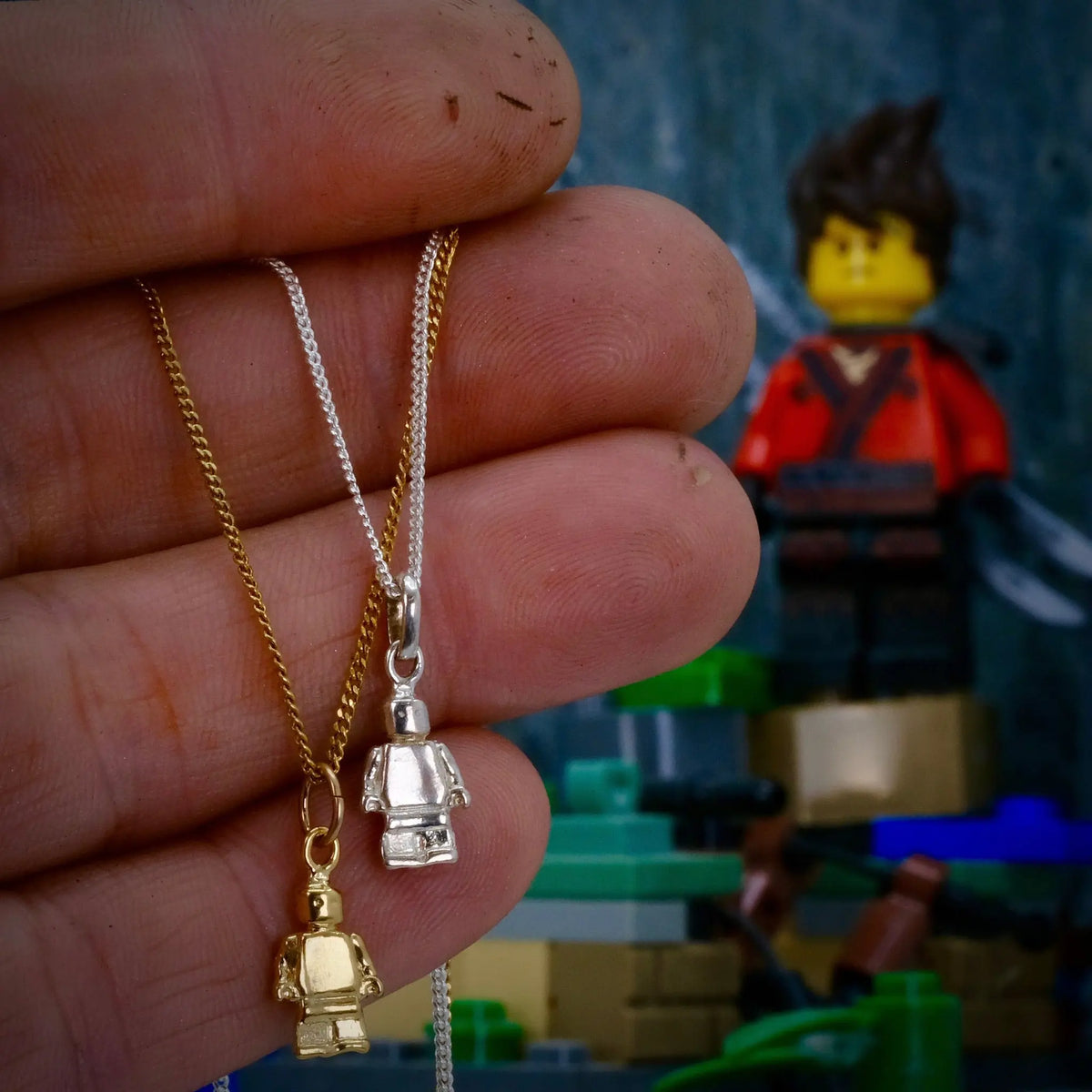 Legogubbe - Halsband L8Hasselblad