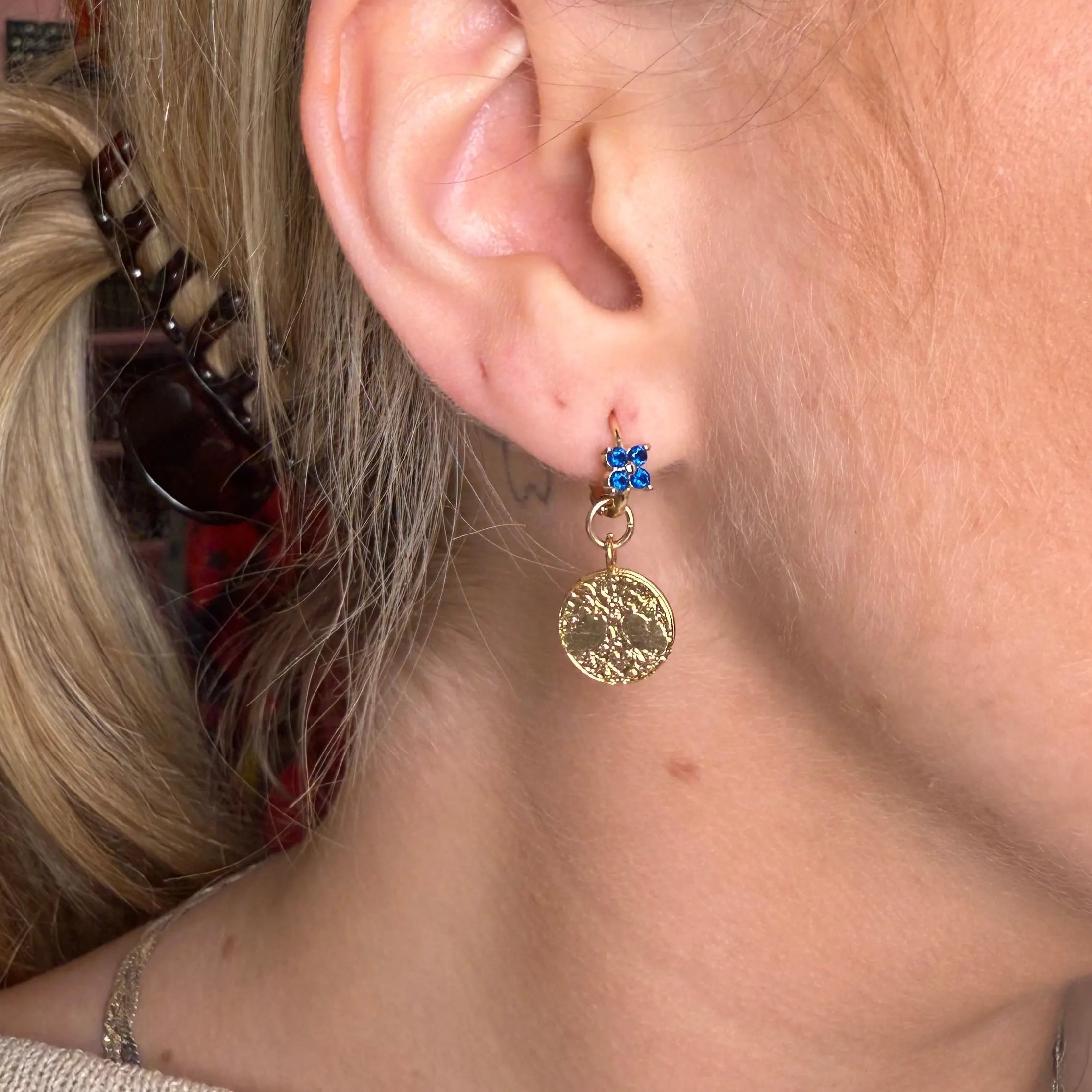 Livets träd - guldörhängen - L8Hasselblad