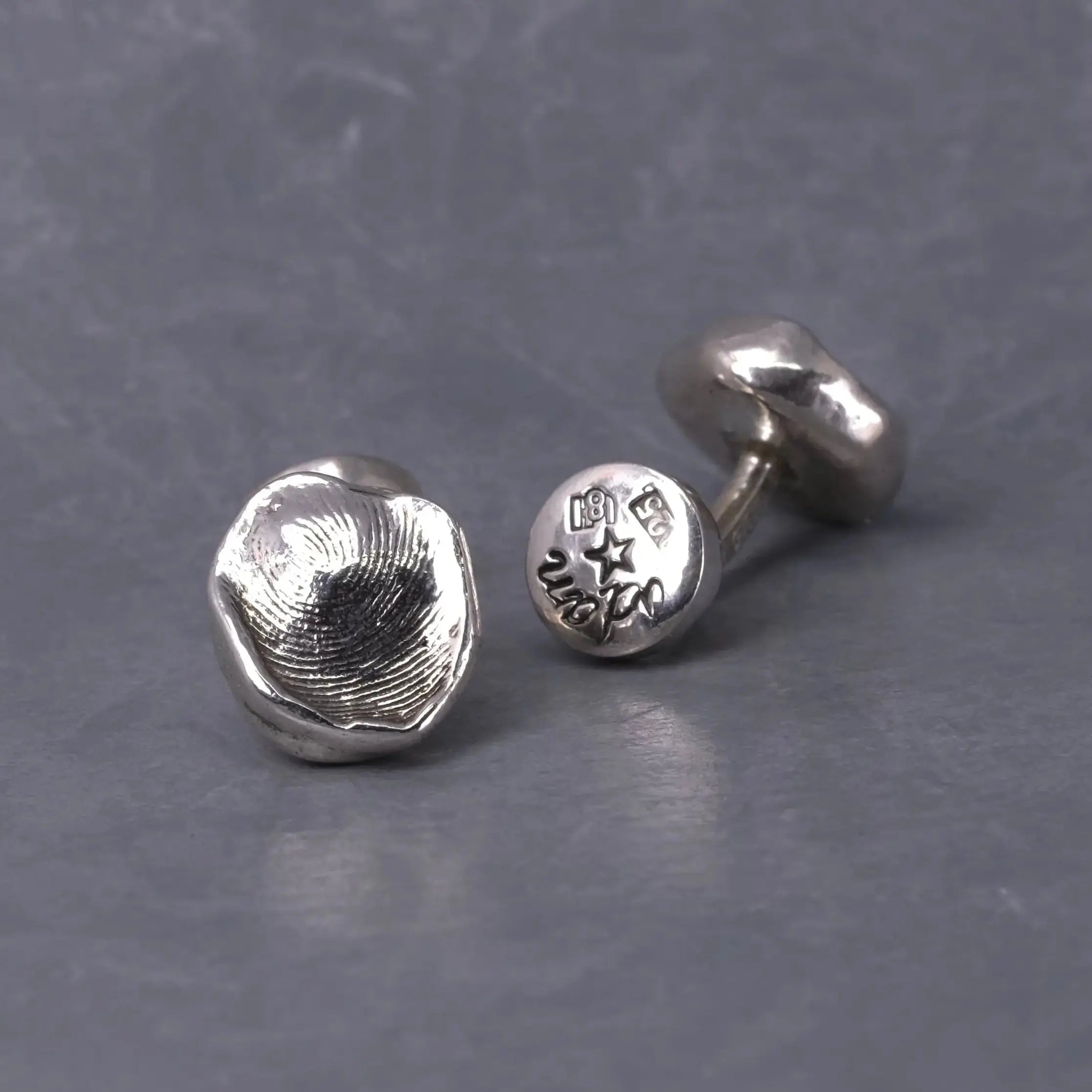 Manschettknappar - Personligt Fingeravtryck