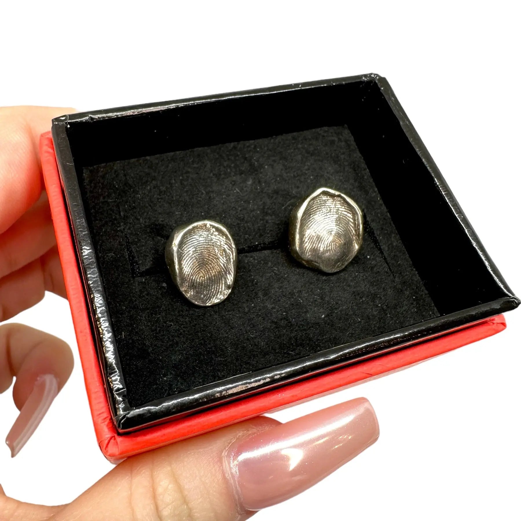 Manschettknappar - personligt fingeravtryck - L8Hasselblad