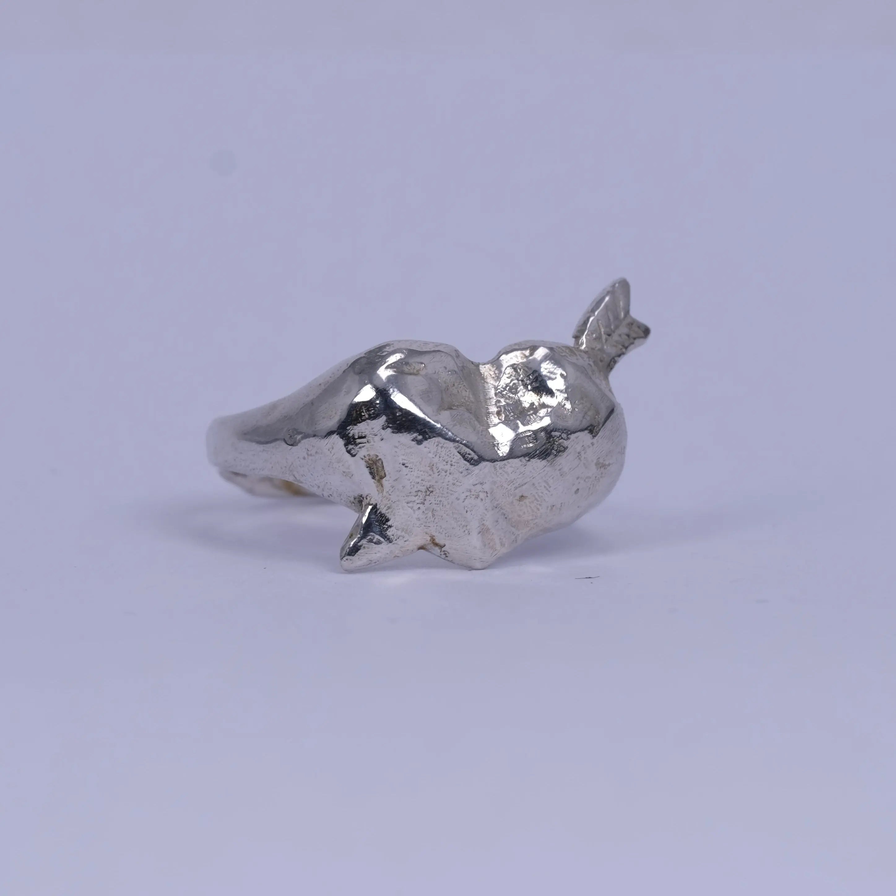 One of a kind hjärtklackring med pil ring L8Hasselblad