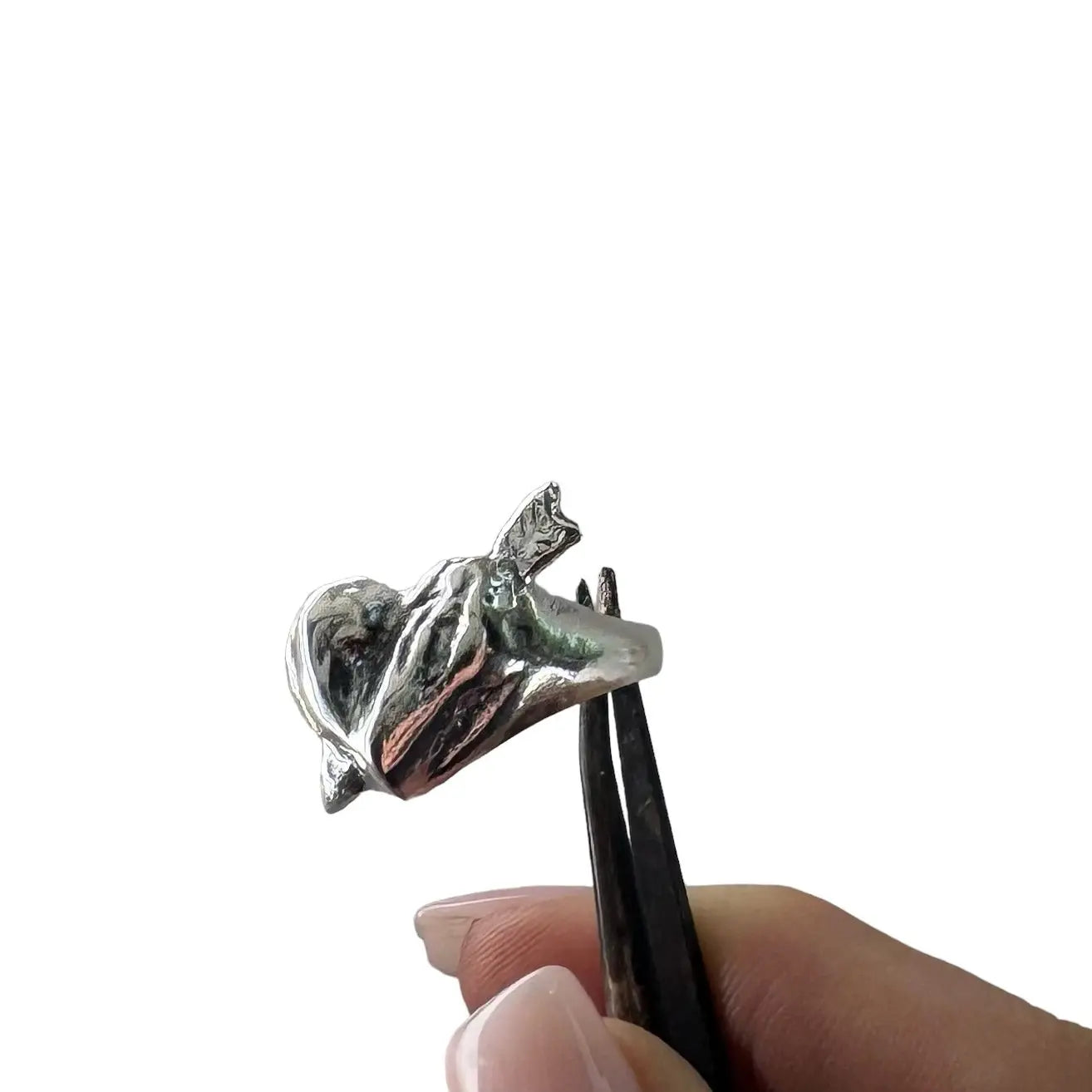 One of a kind hjärtklackring med pil ring - L8Hasselblad