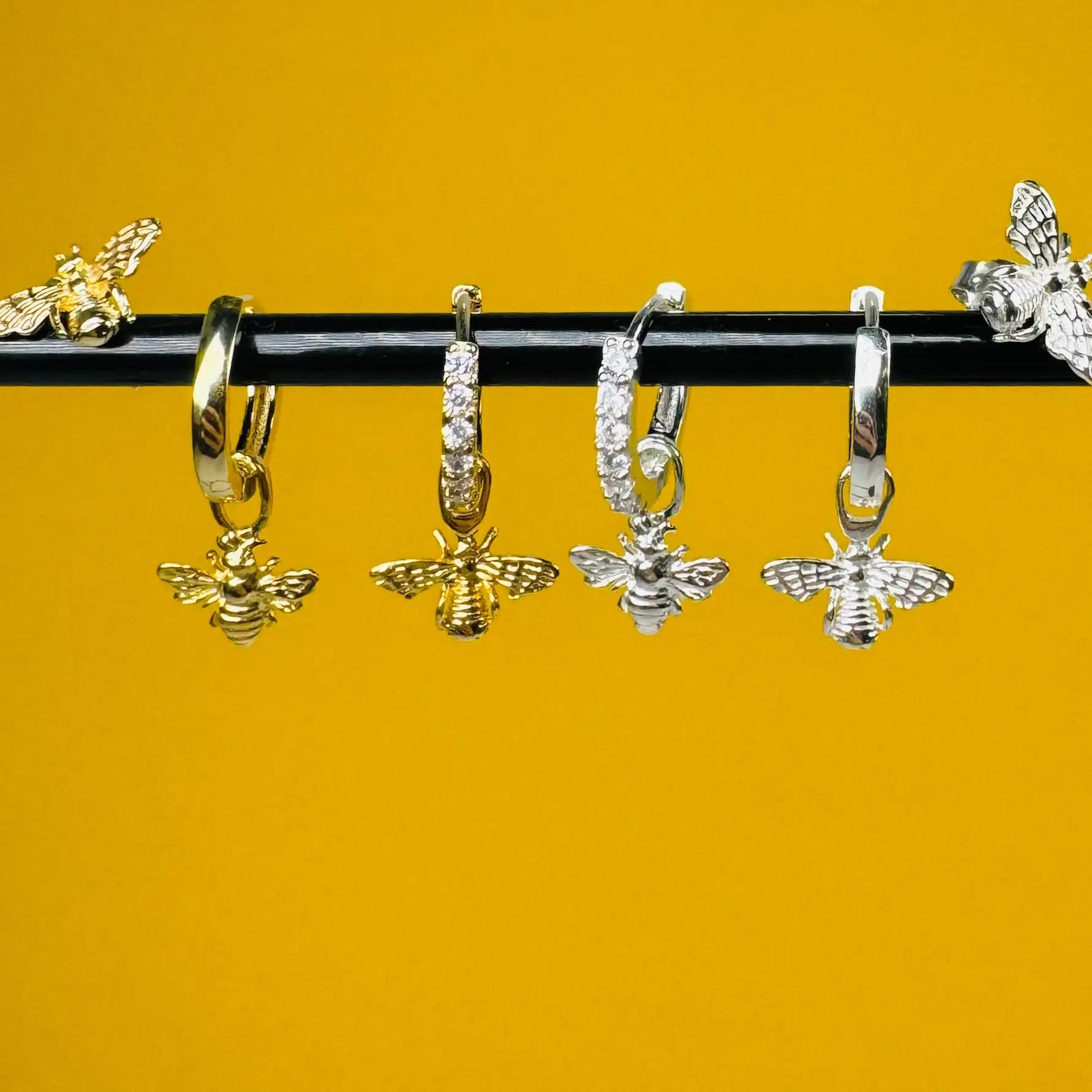 Örhänge - Buzzande bin - L8Hasselblad