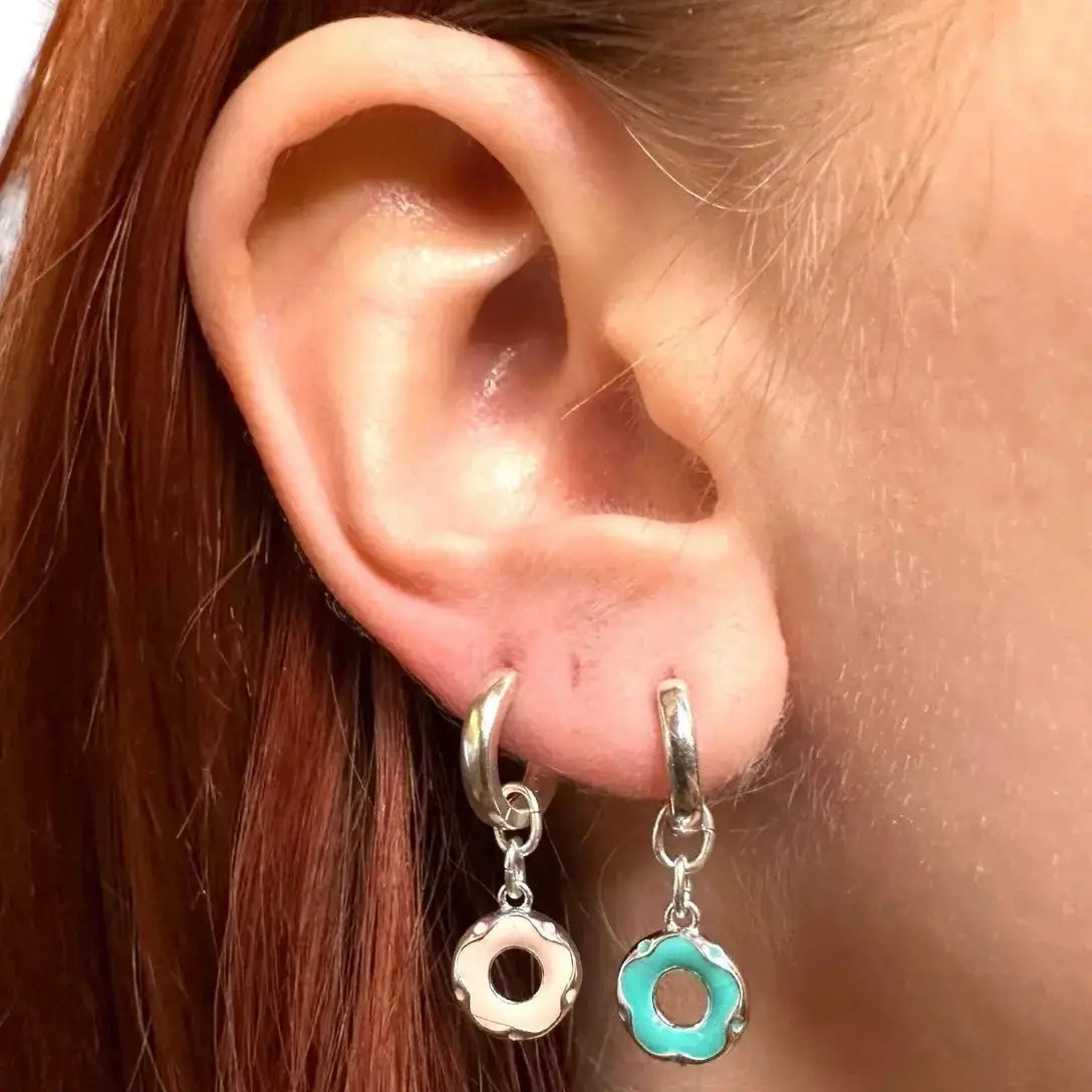 Örhänge - Donut tuggummi - L8Hasselblad