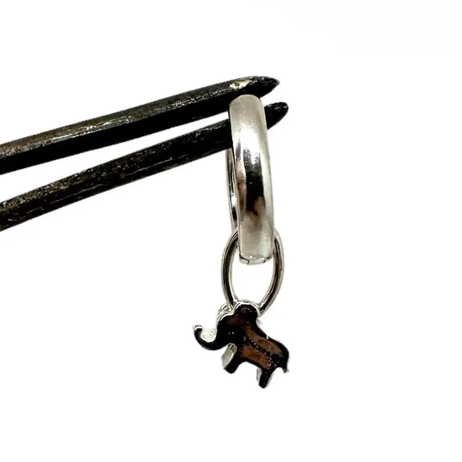 Örhänge - Elefant & Hund - L8Hasselblad