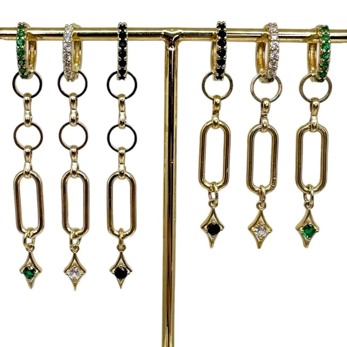 Örhänge - Glamour Långt Hängande - L8Hasselblad