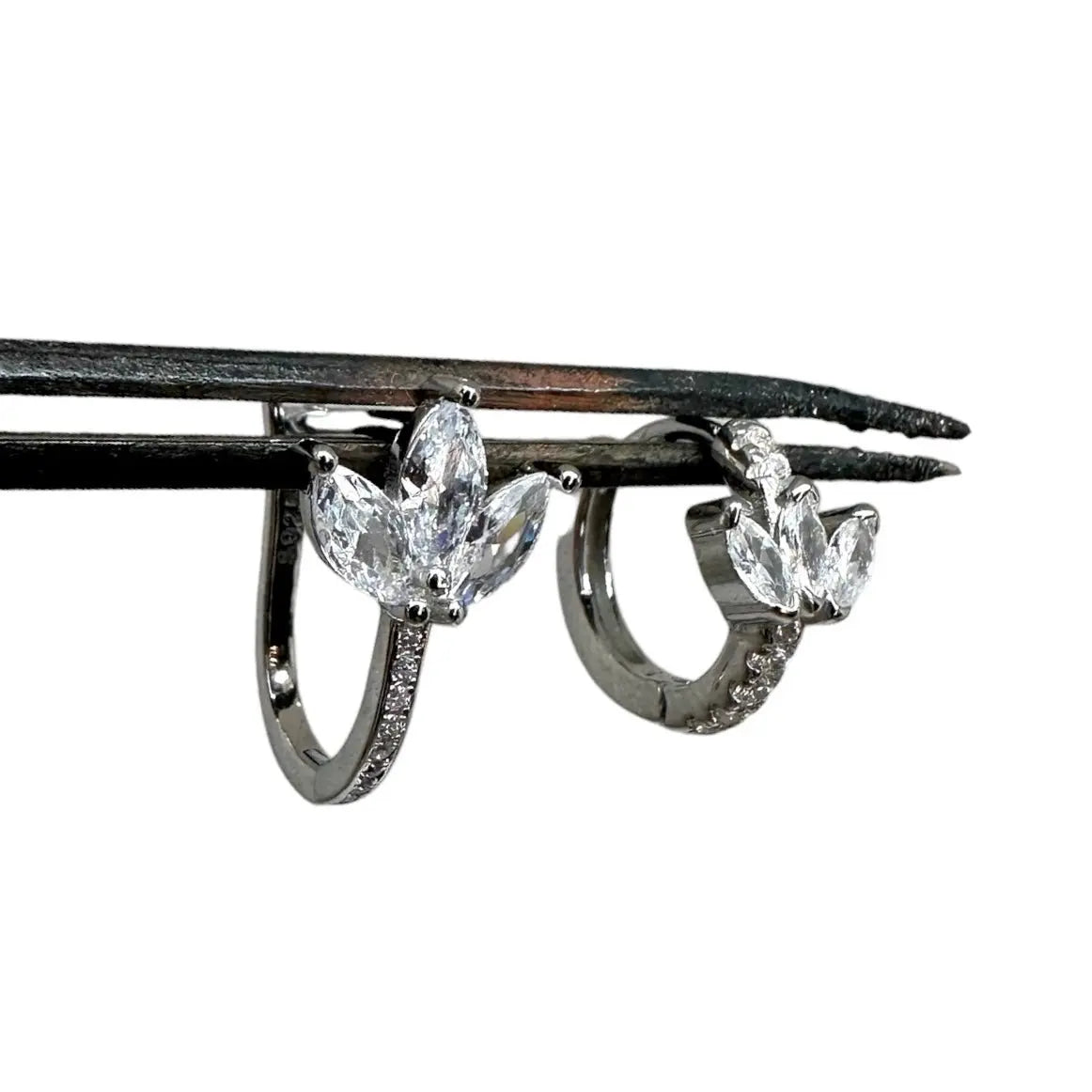 Örhänge - Glamour hoops - L8Hasselblad