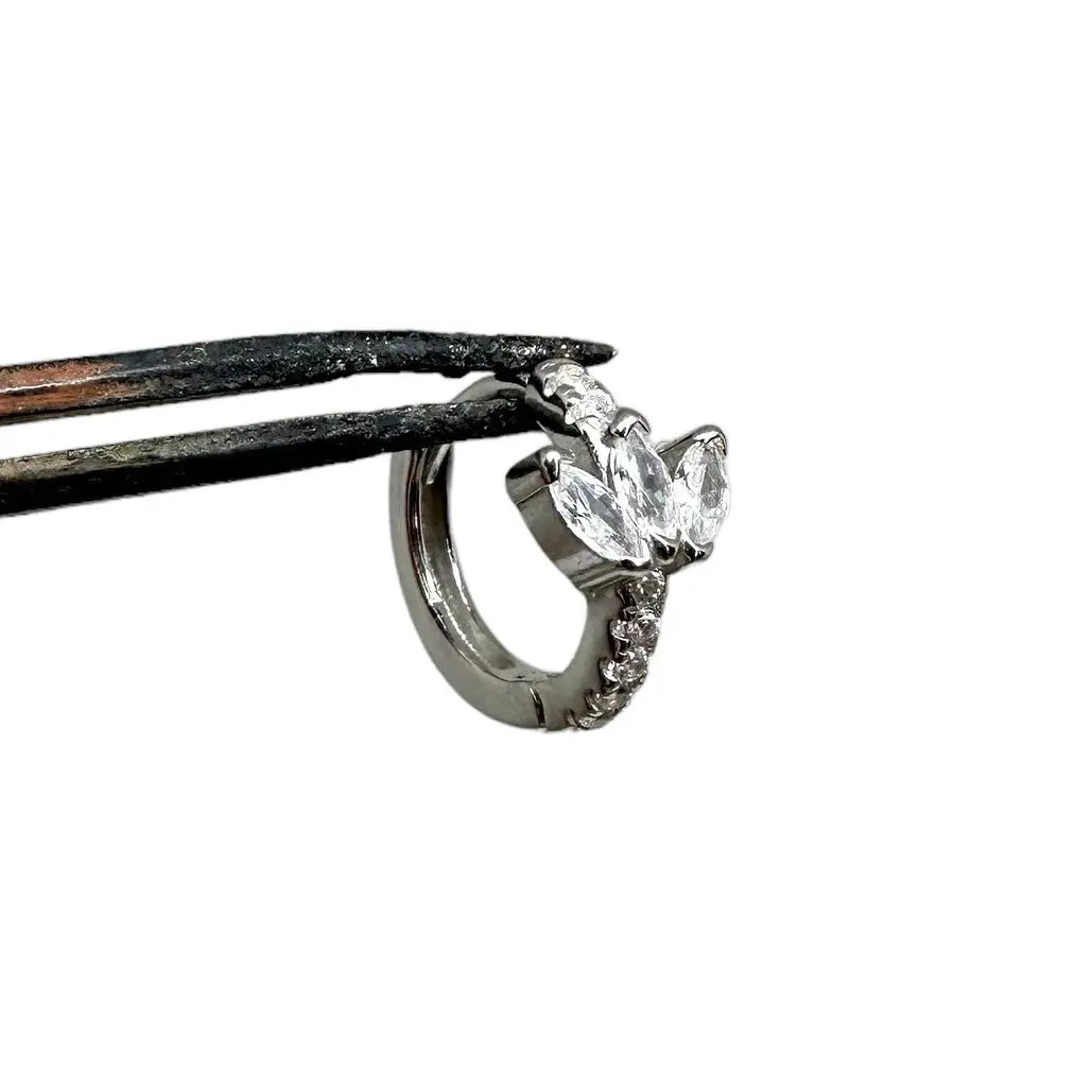 Örhänge - Glamour hoops - L8Hasselblad