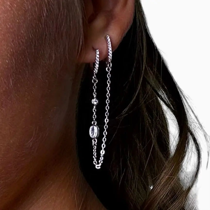 Örhänge - Glamour sten - L8Hasselblad