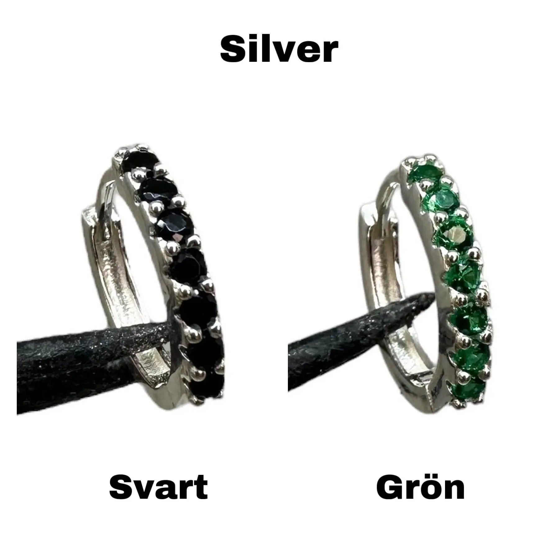 Örhänge - Hängande Rosett - L8Hasselblad