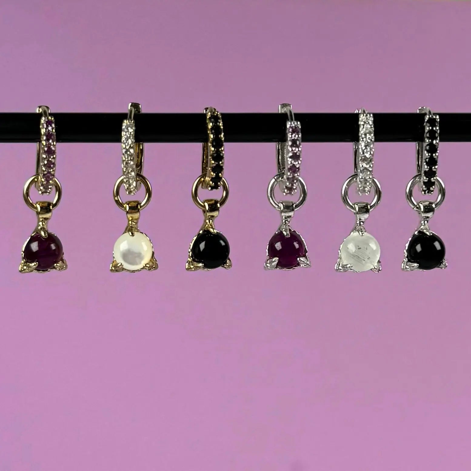 Örhänge - Hängande kråkgodis - L8Hasselblad