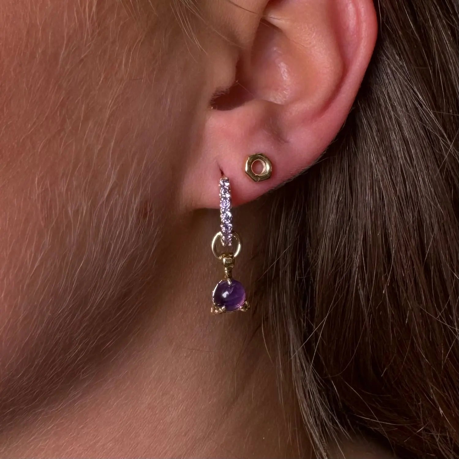 Örhänge - Hängande kråkgodis - L8Hasselblad