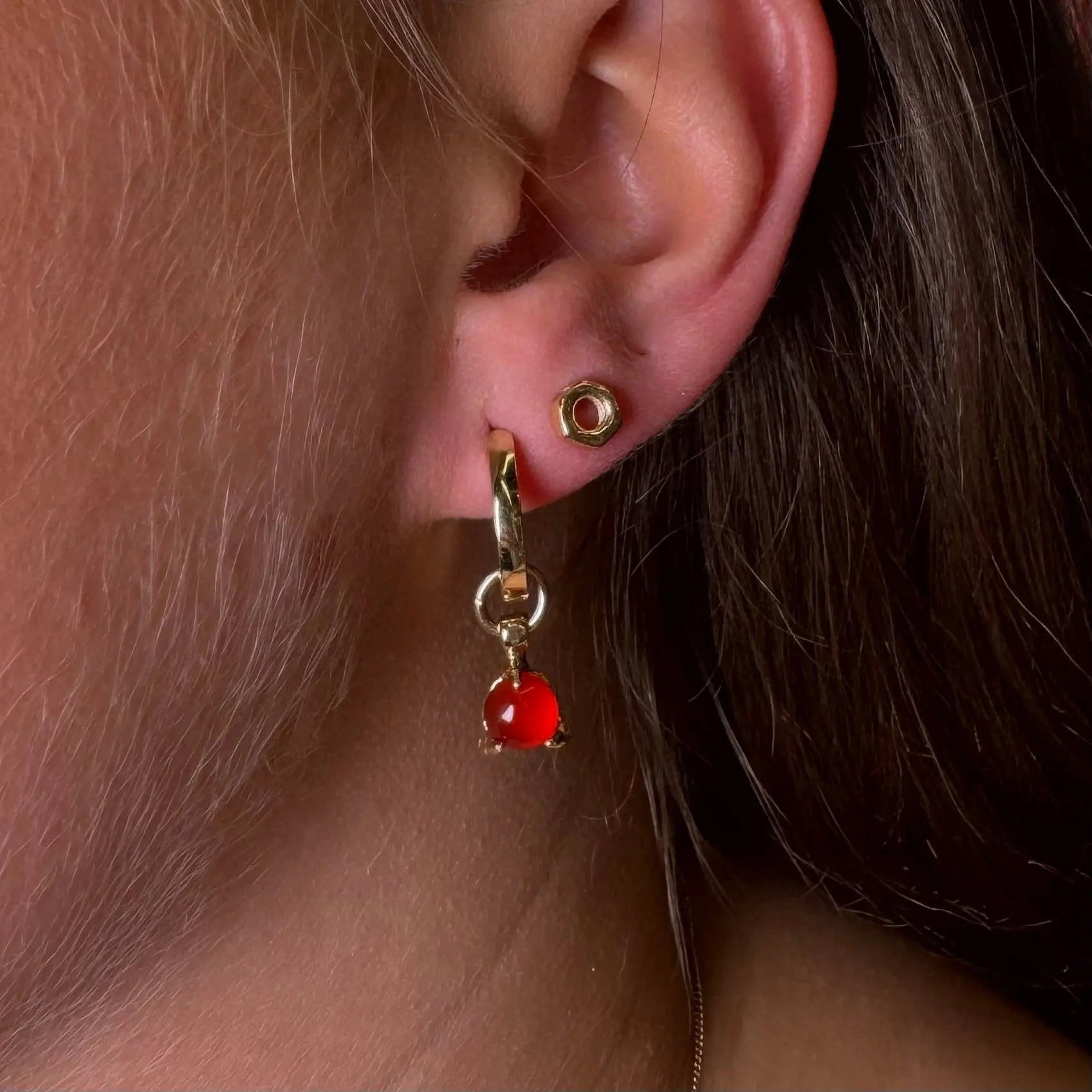 Örhänge - Hängande kråkgodis - L8Hasselblad