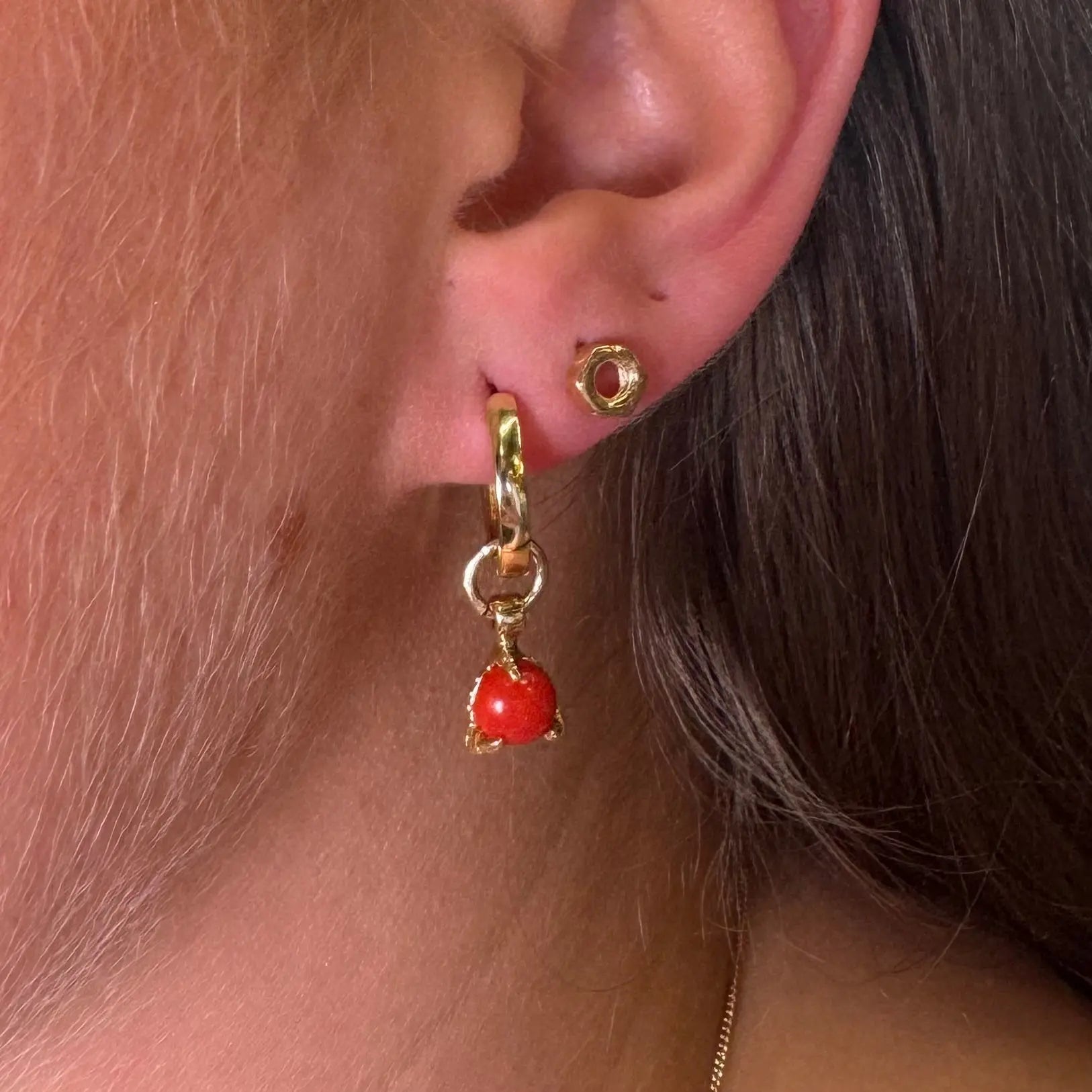 Örhänge - Hängande kråkgodis - L8Hasselblad