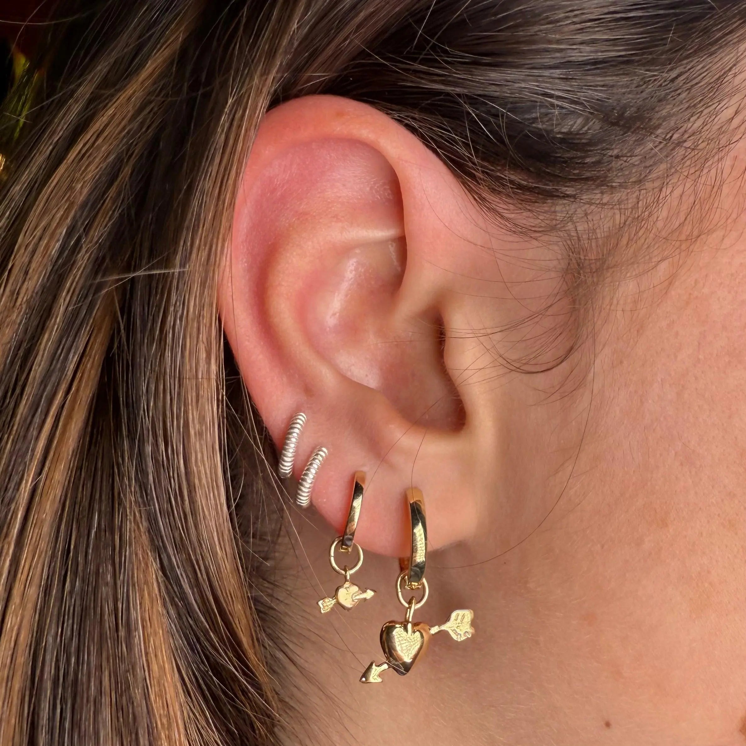 Örhänge - Kärlekshjärtat - L8Hasselblad