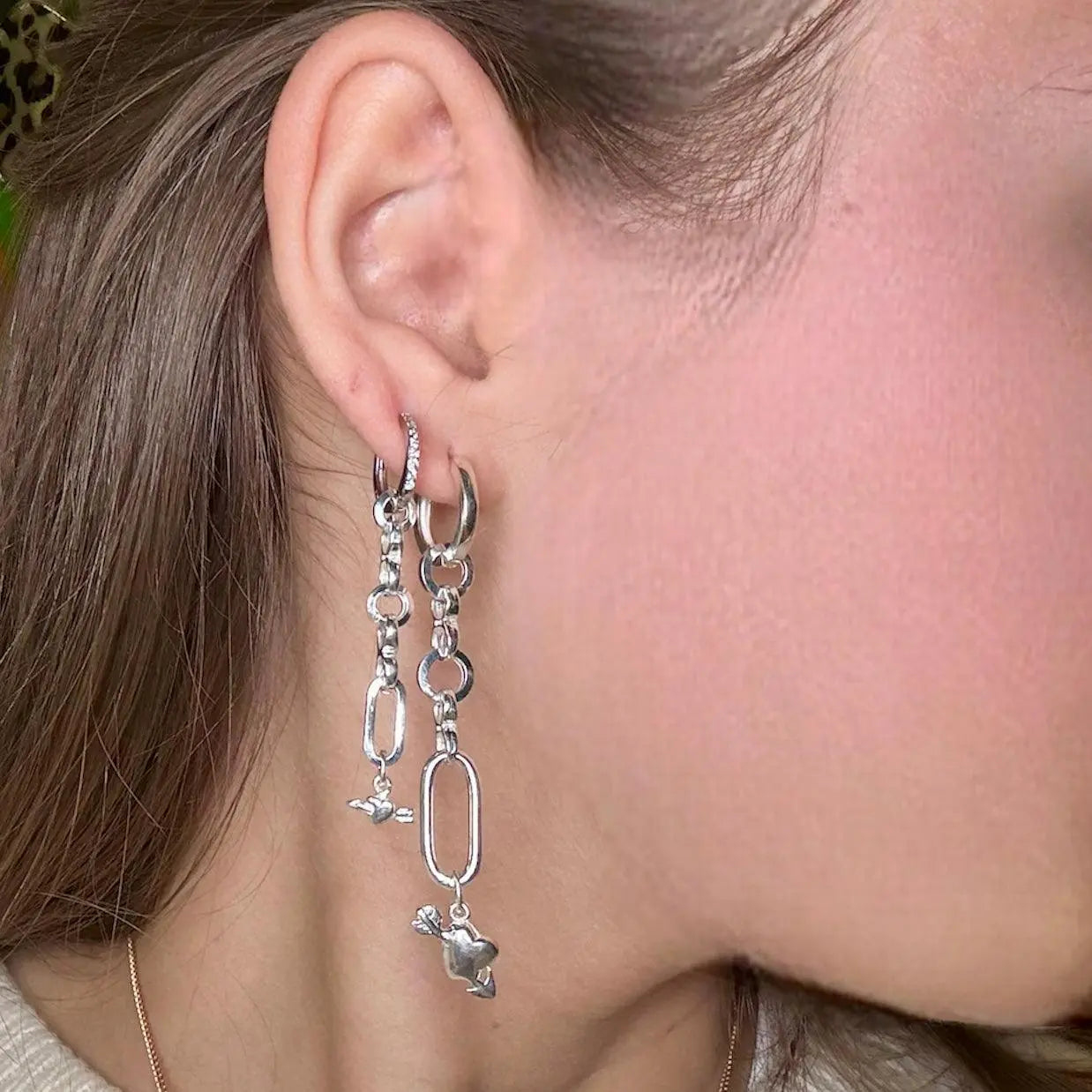 Örhänge - Kärlekshjärtat - L8Hasselblad