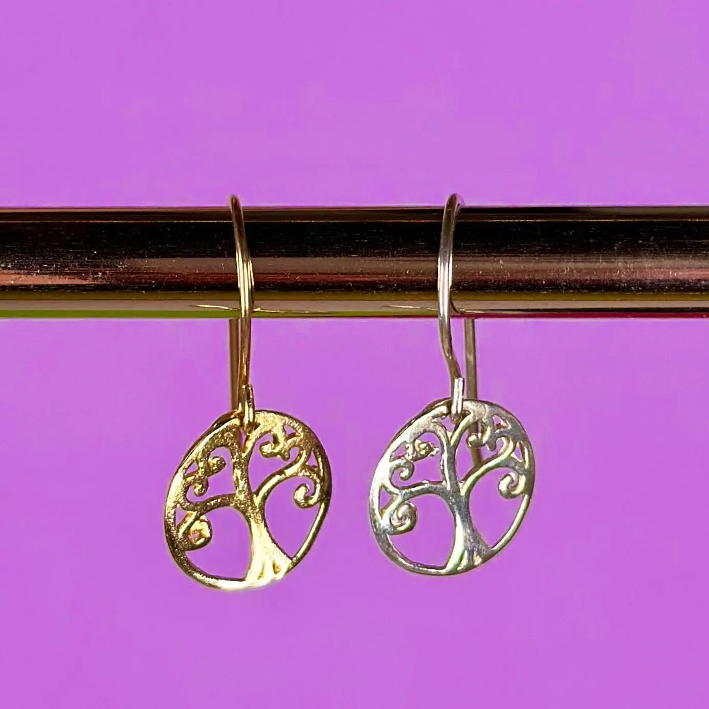 Örhänge - Livets Träd Krullig - L8Hasselblad