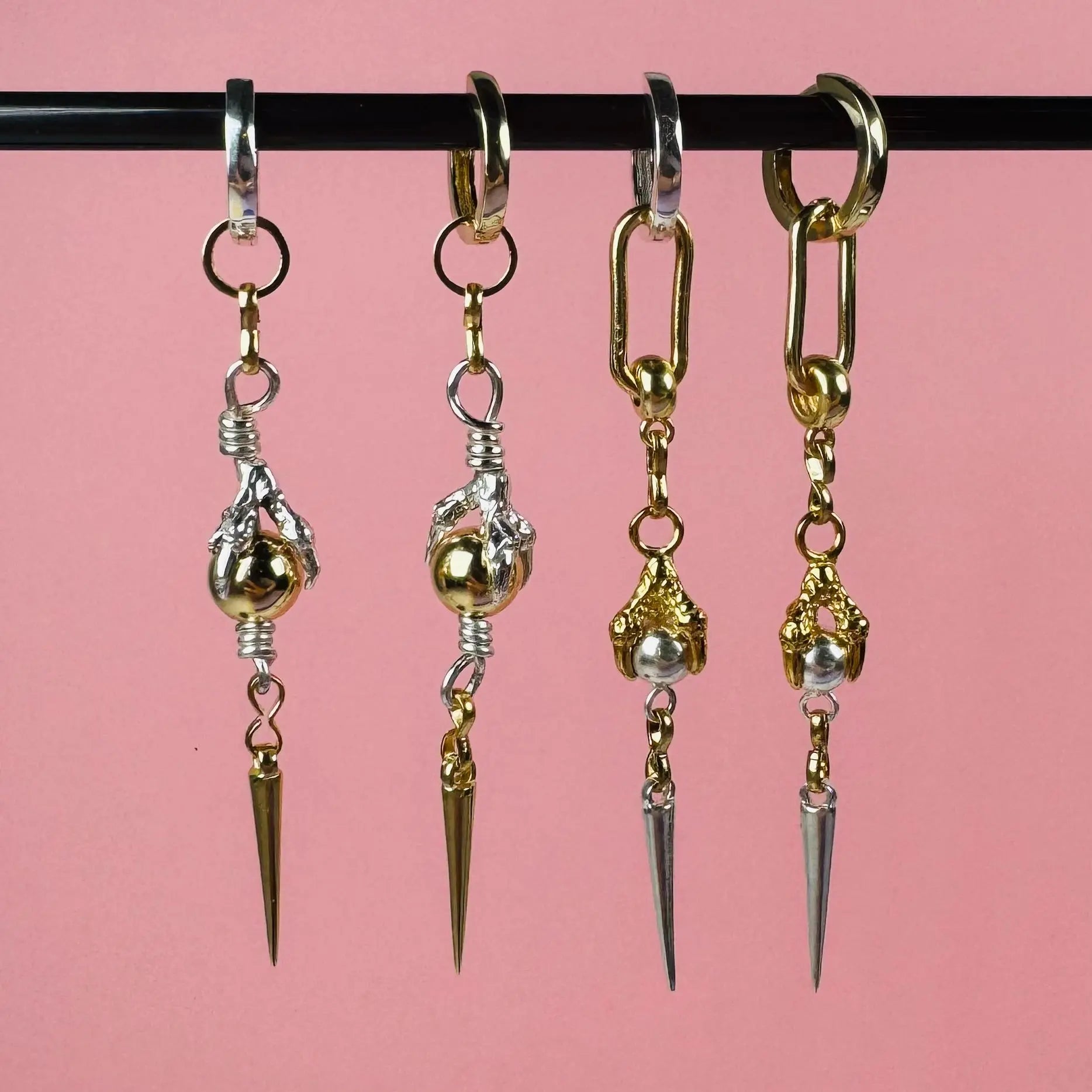 Örhänge - Luxury claw - L8Hasselblad