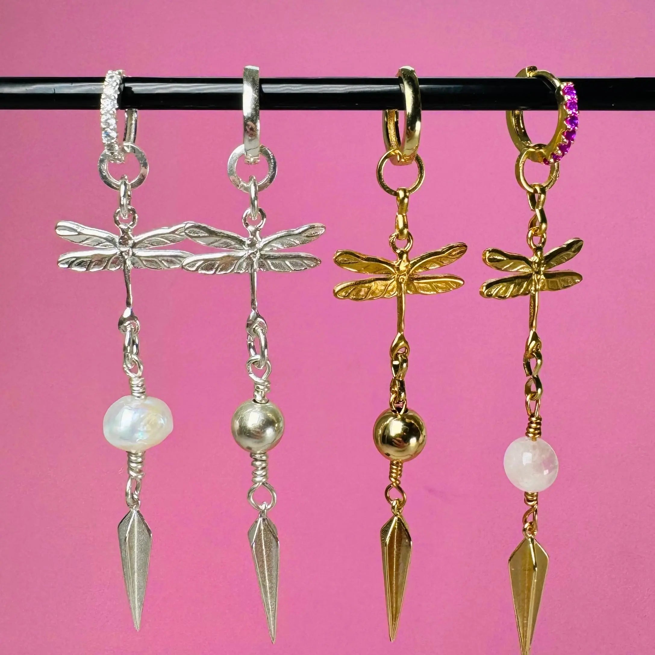 Örhänge - Magiska trollsländan - L8Hasselblad