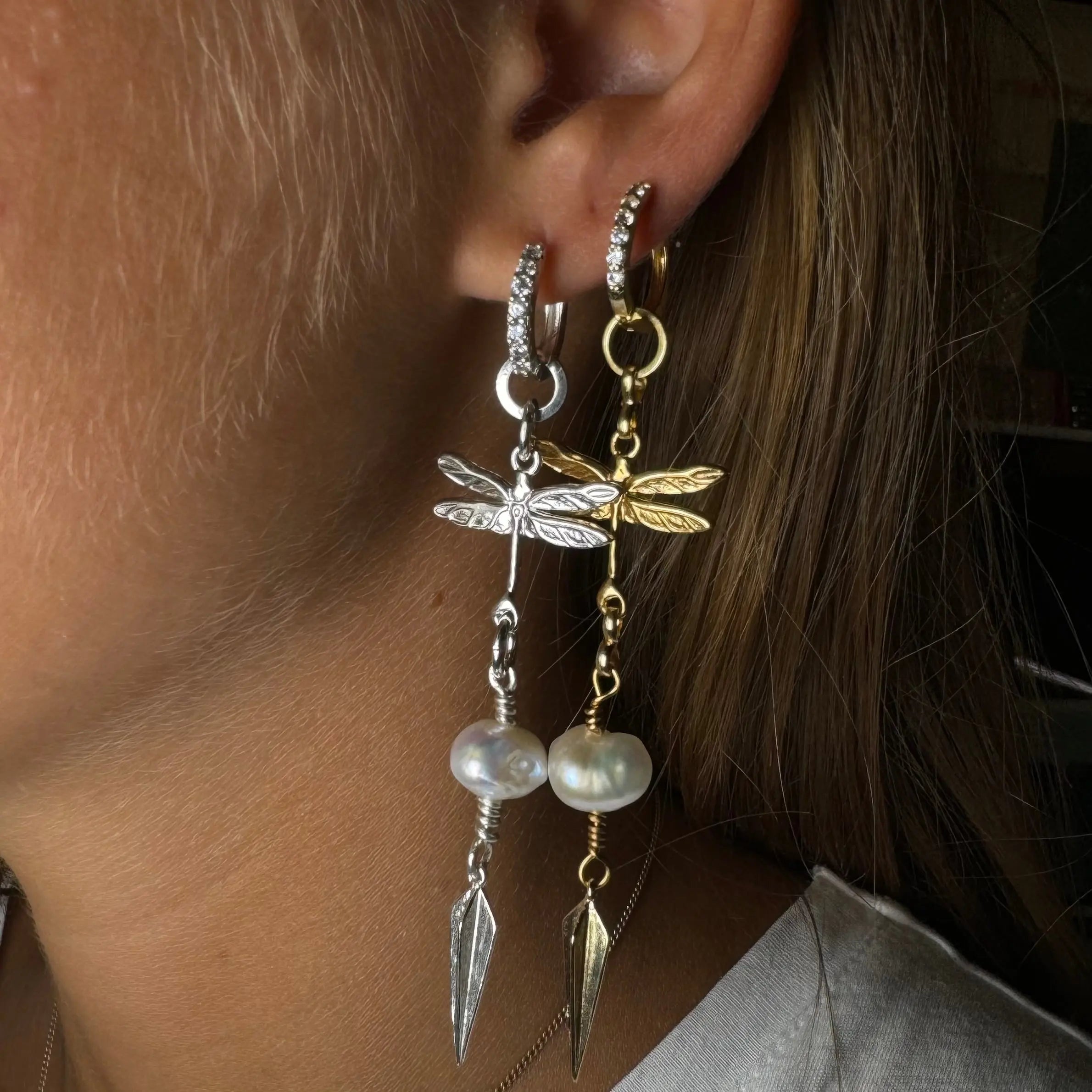 Örhänge - Magiska trollsländan - L8Hasselblad