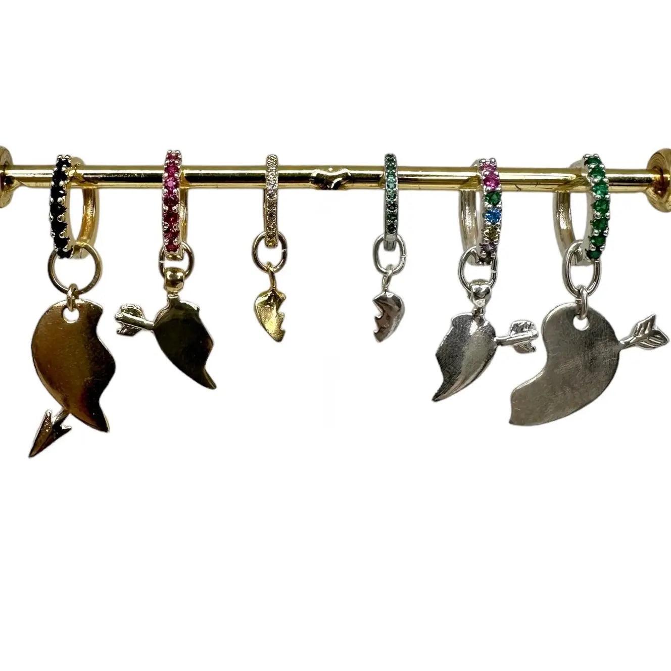 Örhänge - Mellan Kompishjärthalvor - L8Hasselblad